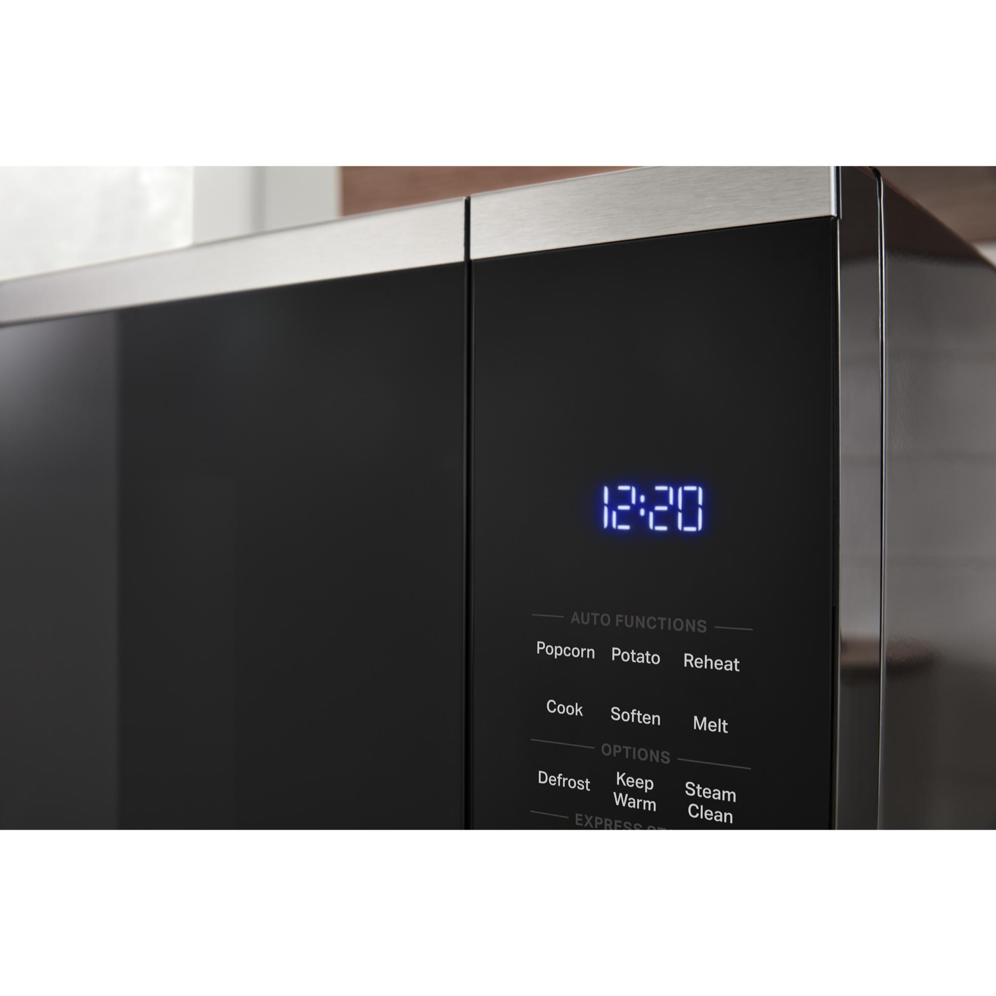 Whirlpool 22 in. 1.6 cu. ft. 1200W Countertop Microwave with Sensor Cooking - Stainless Steel, Stainless Steel, hires