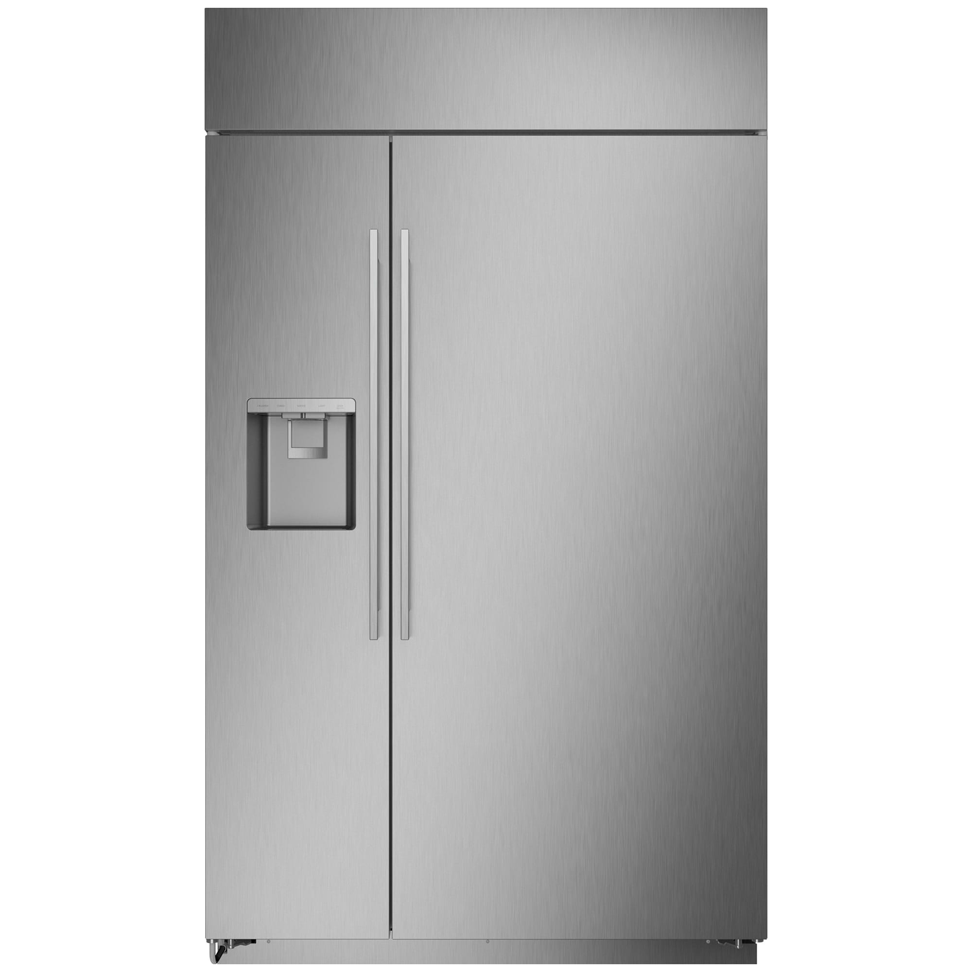 Monogram 48 in. 30.7 cu. ft. Built-In Smart Side by Side Refrigerator with Ice & Water Dispenser - Stainless Steel, , hires