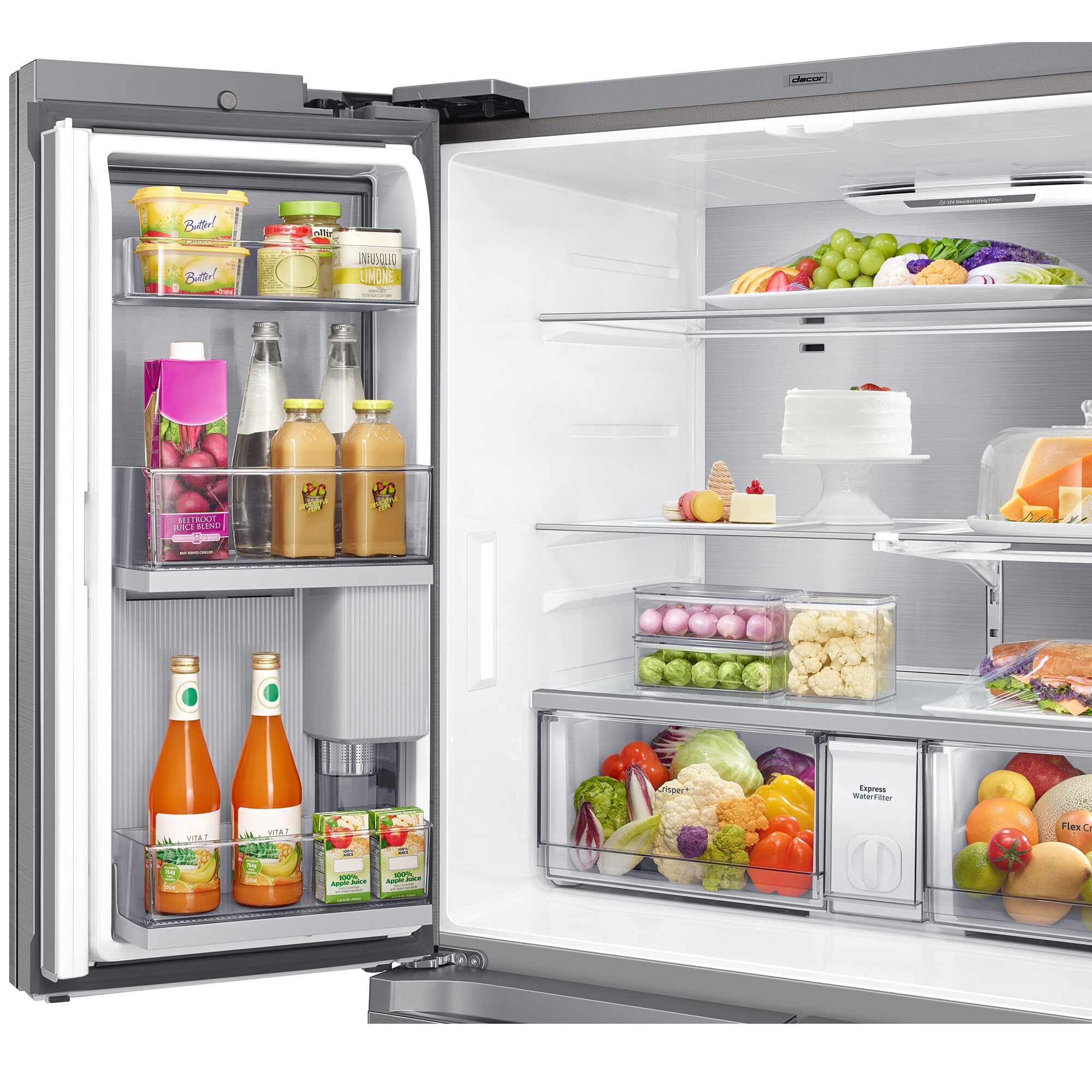 Dacor 36 in. 22.8 cu. ft. Smart Counter Depth 4Door French Door