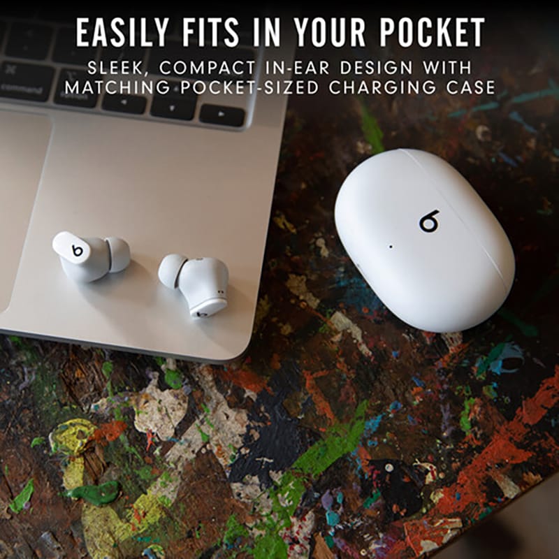 Beats by Dr. Dre - Beats Studio Buds Totally Wireless Noise Cancelling Earphones - White, , hires