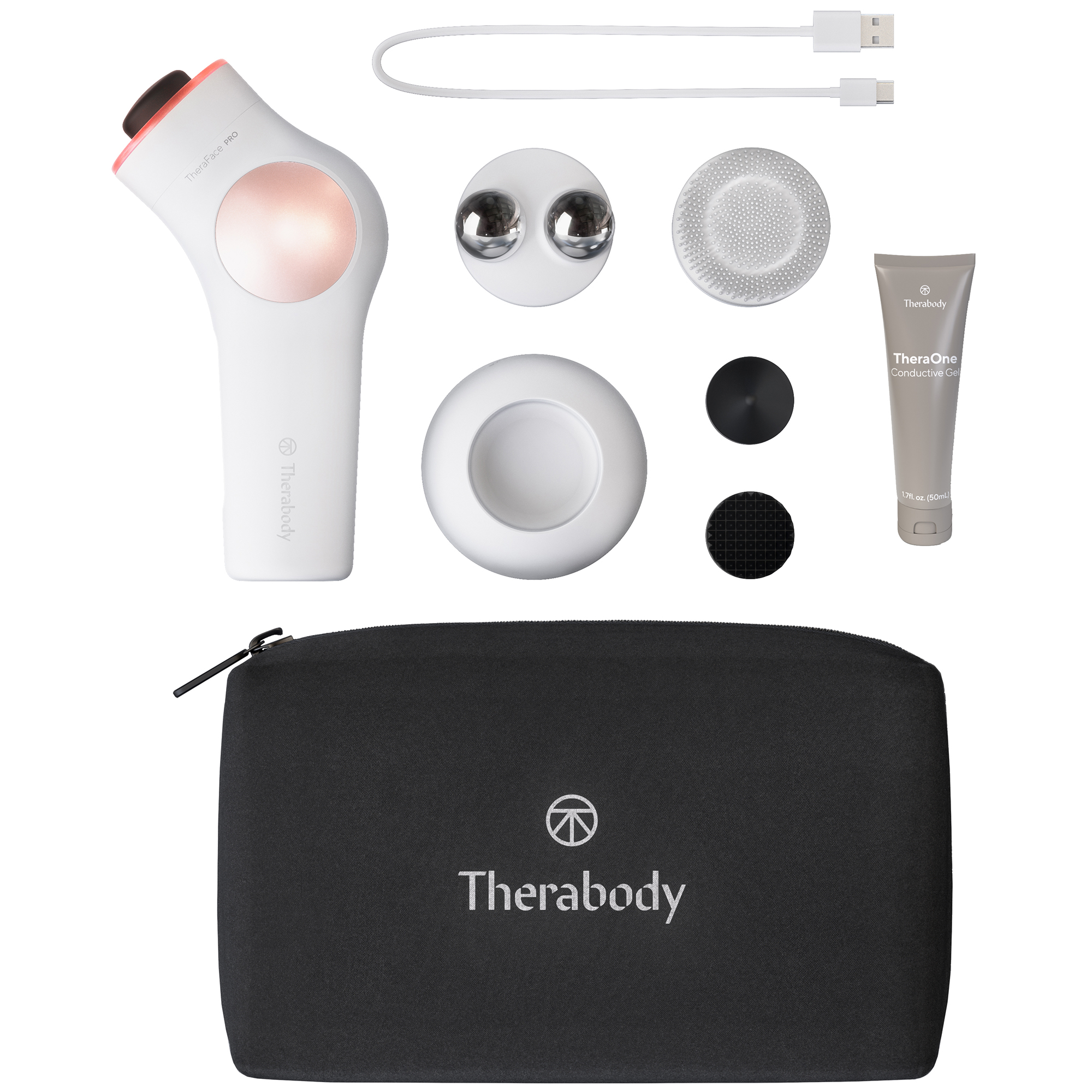 Therabody TheraFace Pro 6in1 Facial Health Device White P.C