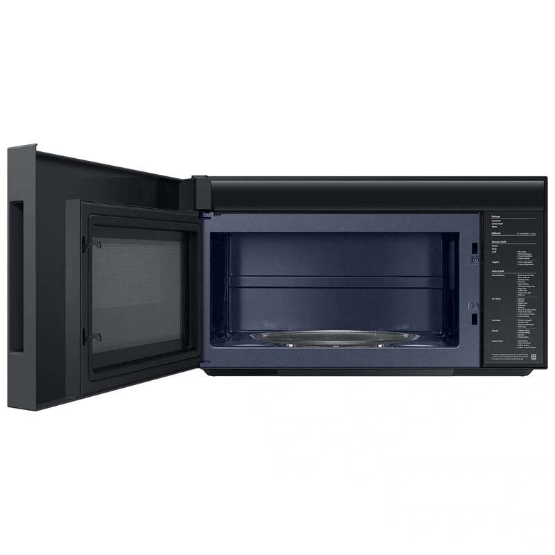 Samsung Bespoke 30 in. 2.1 cu. ft. 1000W Smart Over-the-Range Microwave with 400 CFM & Sensor Cooking - Stainless Steel, Stainless Steel, hires