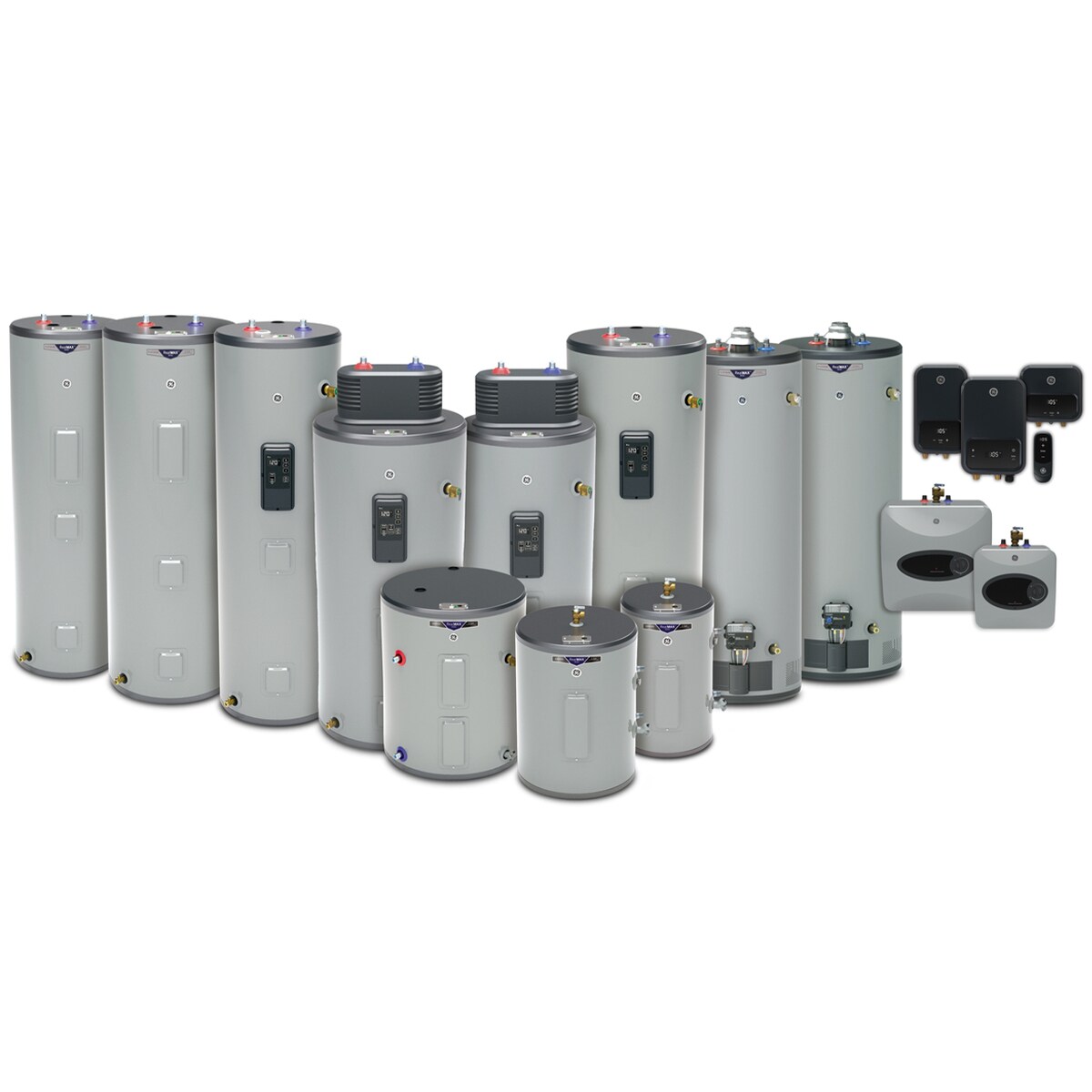 GE RealMax Platinum Natural Gas 40 Gallon Short Water Heater with 12-Year Parts Warranty, , hires