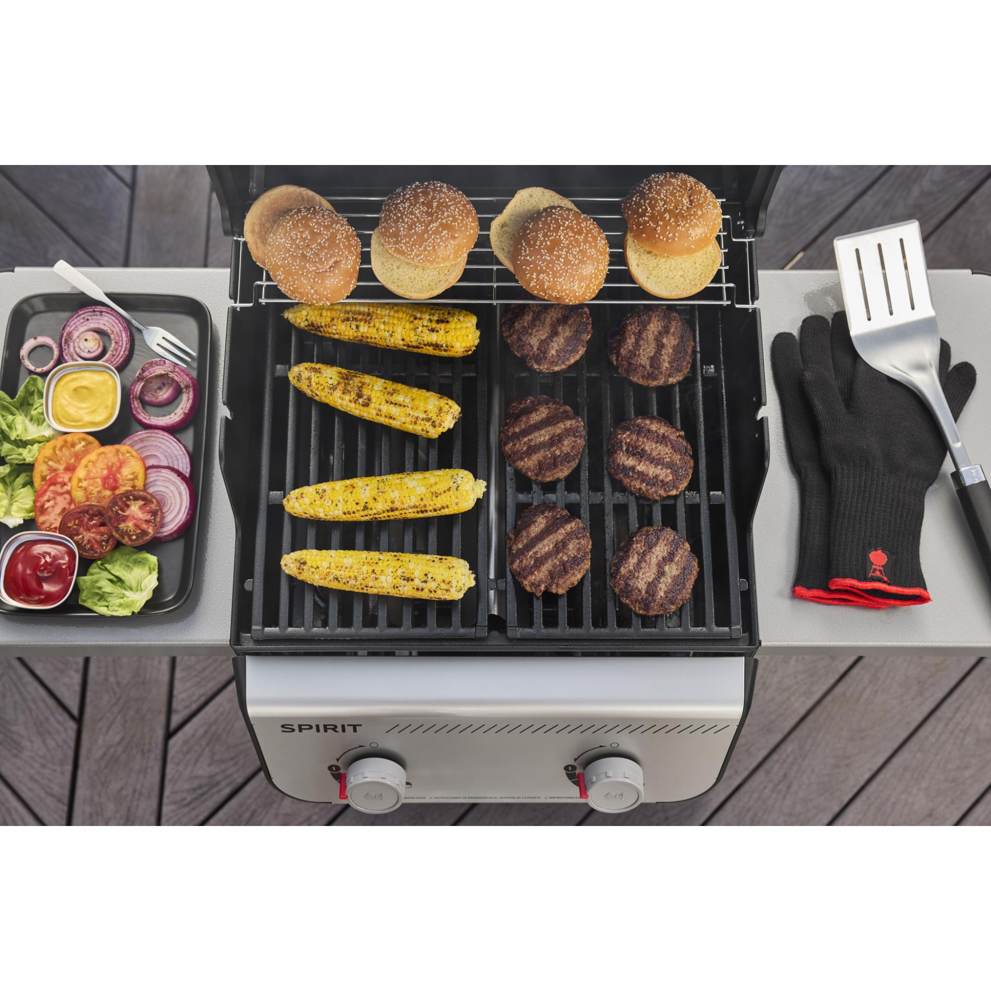 Weber Spirit E-210 2-Burner LP Gas Grill with Snap Jet Ignition System - Black, , hires