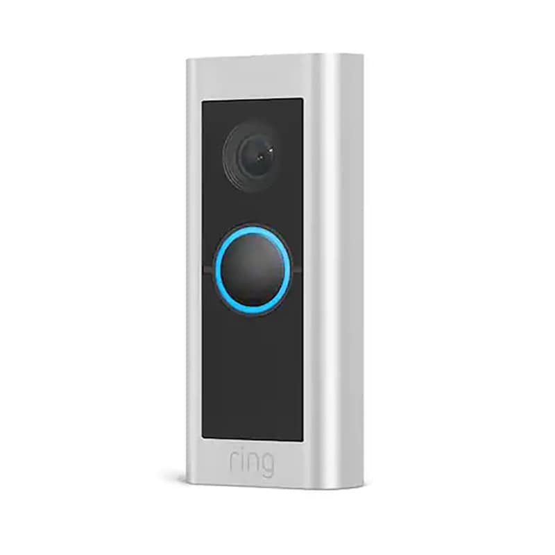 Ring - Wired Doorbell Pro - Satin Nickel, , hires