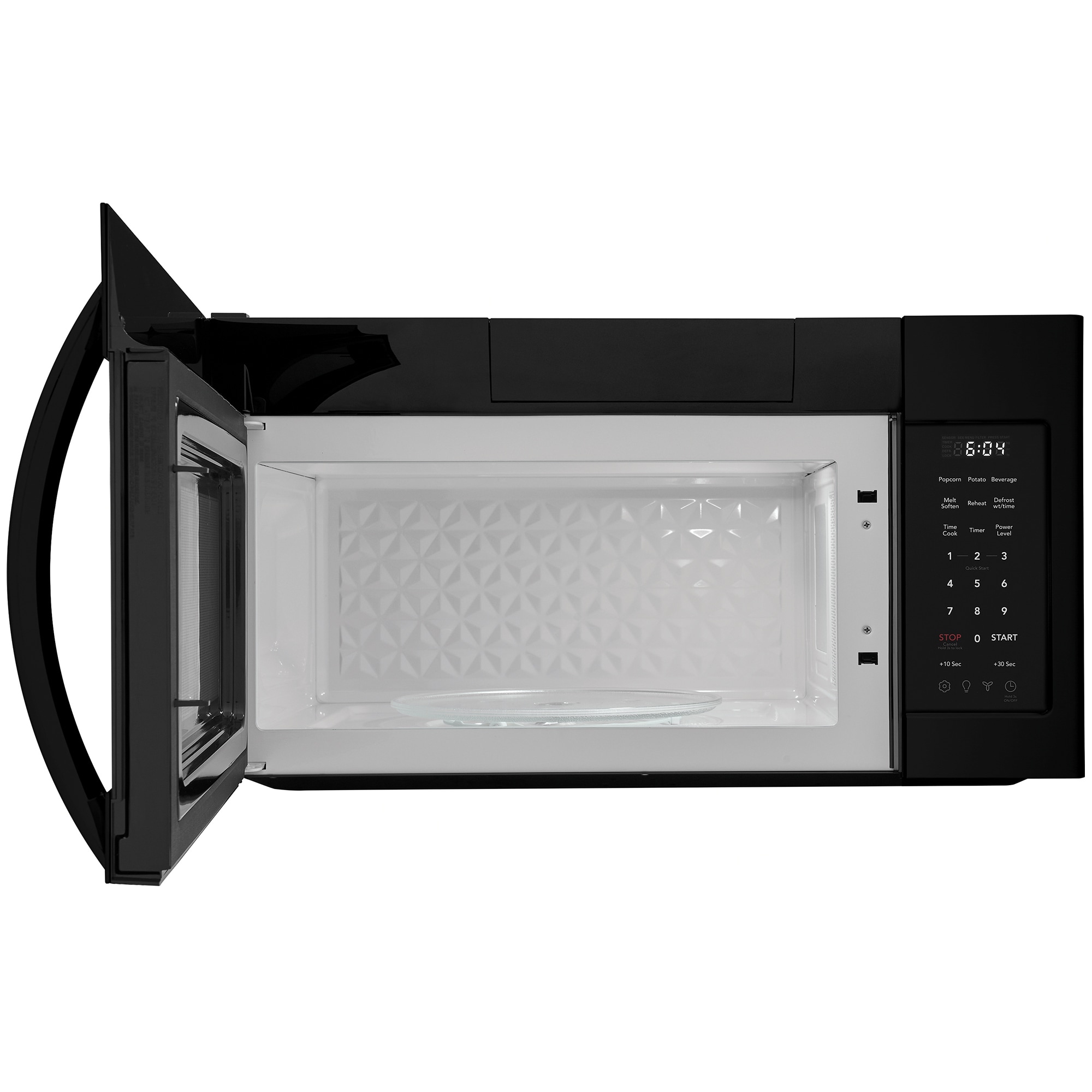 Frigidaire 30 in. 1.8 cu. ft. 1000W Over-the-Range Microwave with 300 CFM - Black, Black, hires