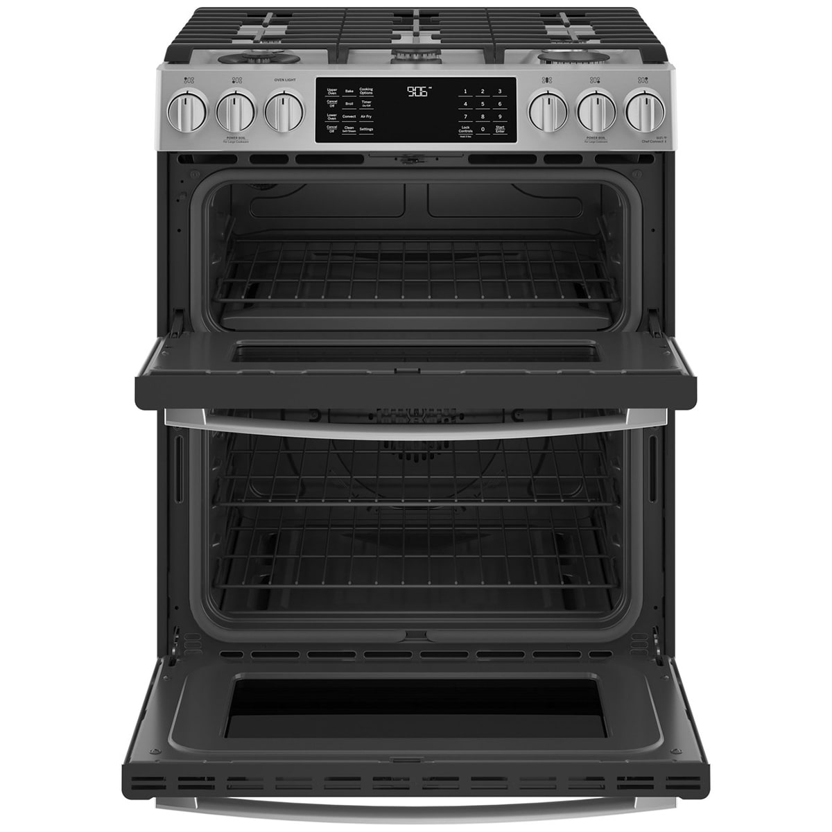 GE Profile 30 in. 6.7 cu. ft. Smart Air Fry Convection Double Oven