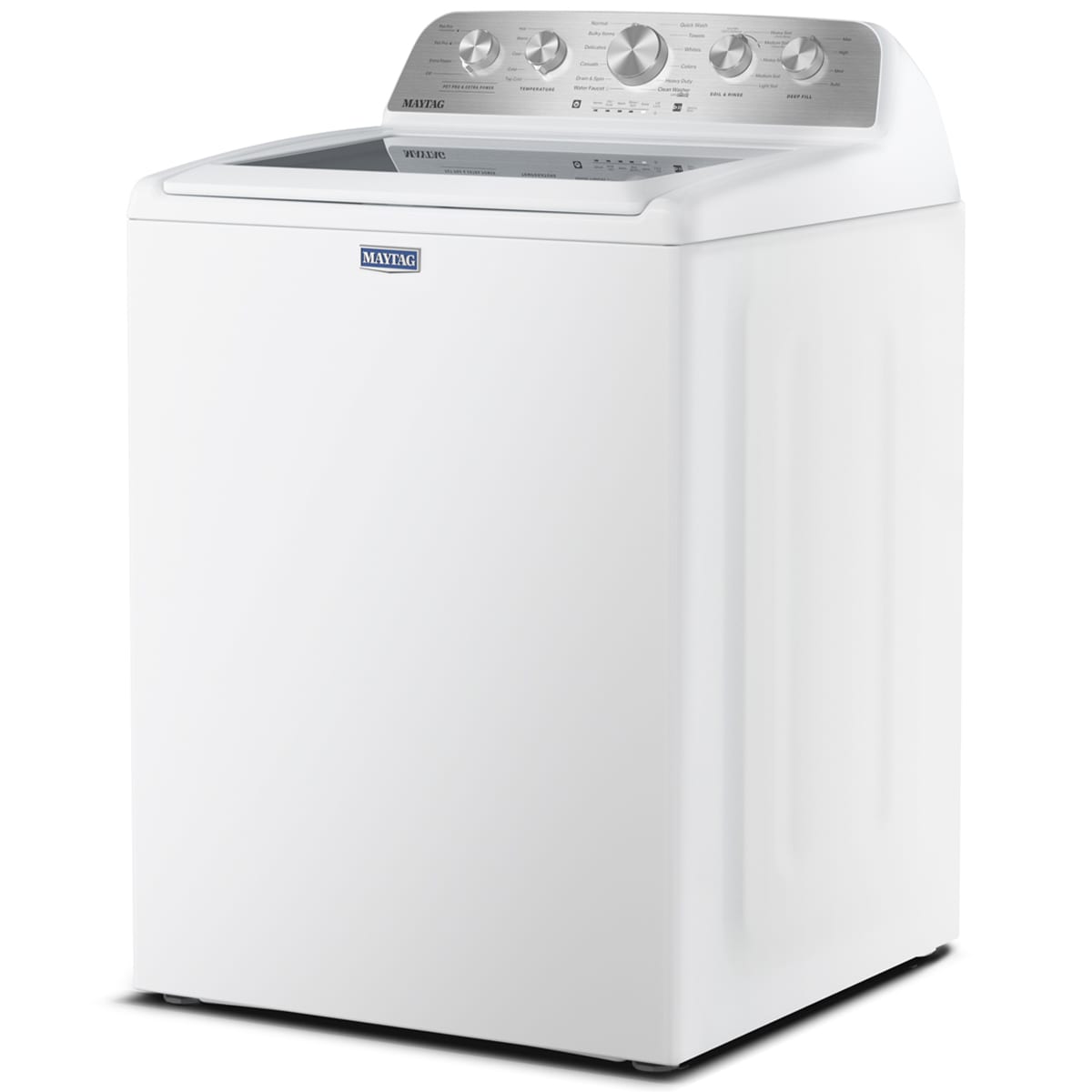 Maytag Pet Pro 27 in. 4.7 cu. ft. Top Load Washer with Agitator - White, White, hires