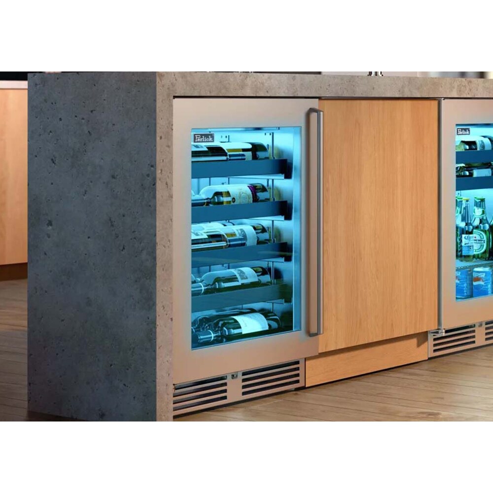 Perlick Signature Series 24 in. Undercounter Wine Reserve with Metal