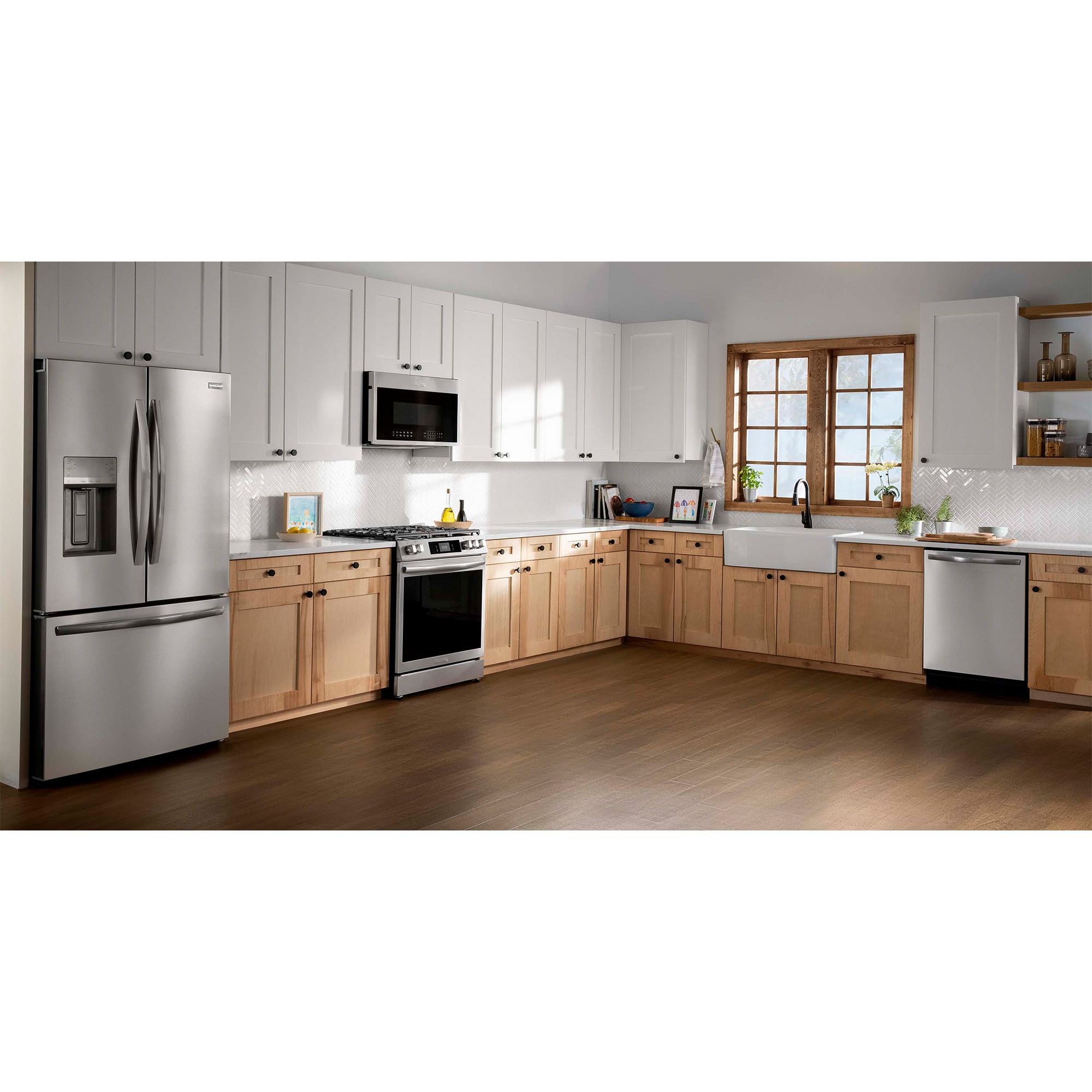 Frigidaire Gallery 30 in. 1.9 cu. ft. 1000W Over-the-Range Microwave with 400 CFM, Convection & Sensor Cooking - Stainless Steel, , hires