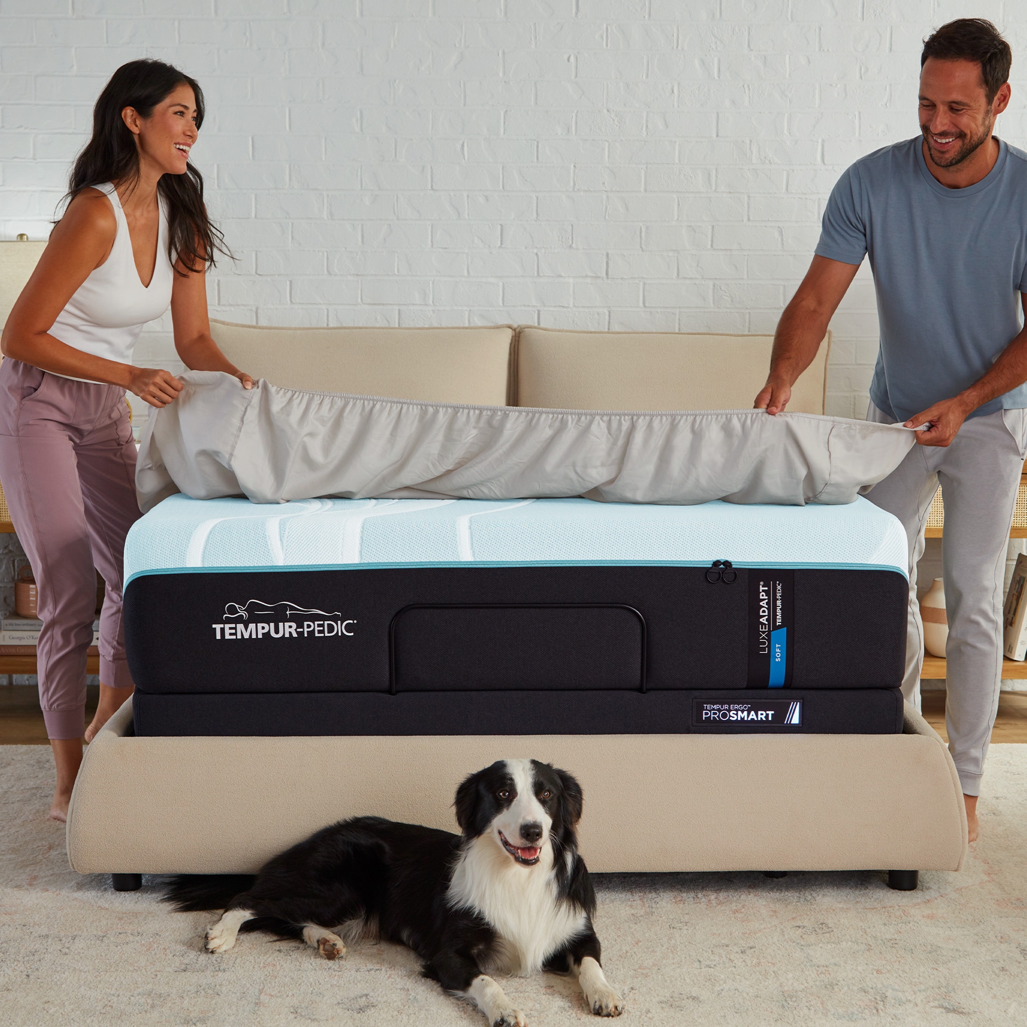 Tempur-Pedic LuxeAdapt 2.0 Soft Queen Size Mattress, , hires