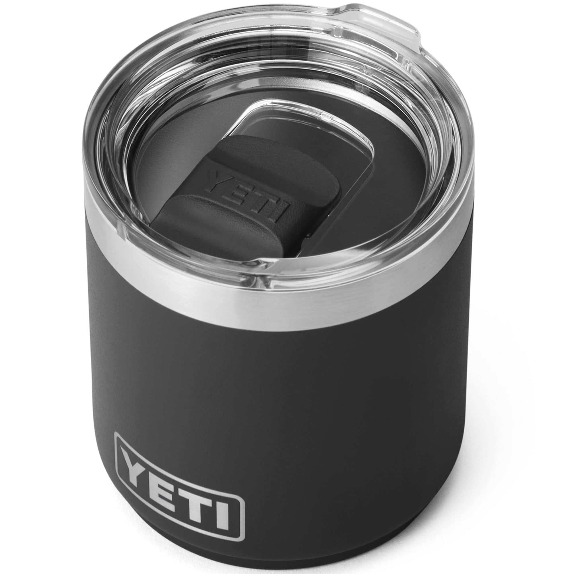 YETI Rambler 10 oz Lowball 2.0 with Magslider Lid - Black, Yeti-Black, hires