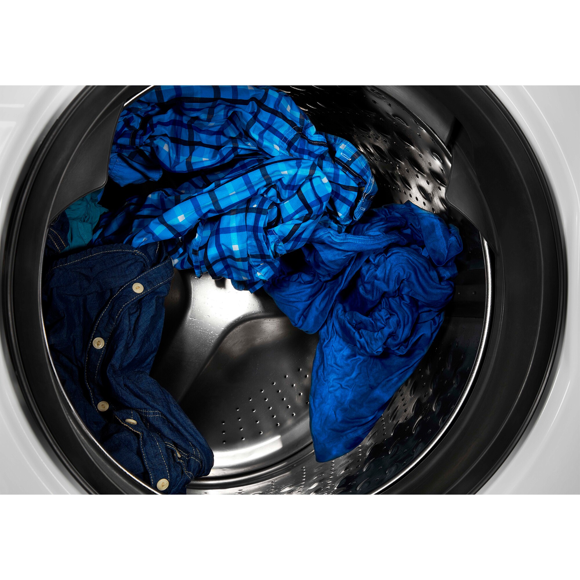 Maytag 27 in. 4.5 cu. ft. Stackable Front Load Washer with Extra Power and 12-Hr Fresh Spin Option - White, White, hires