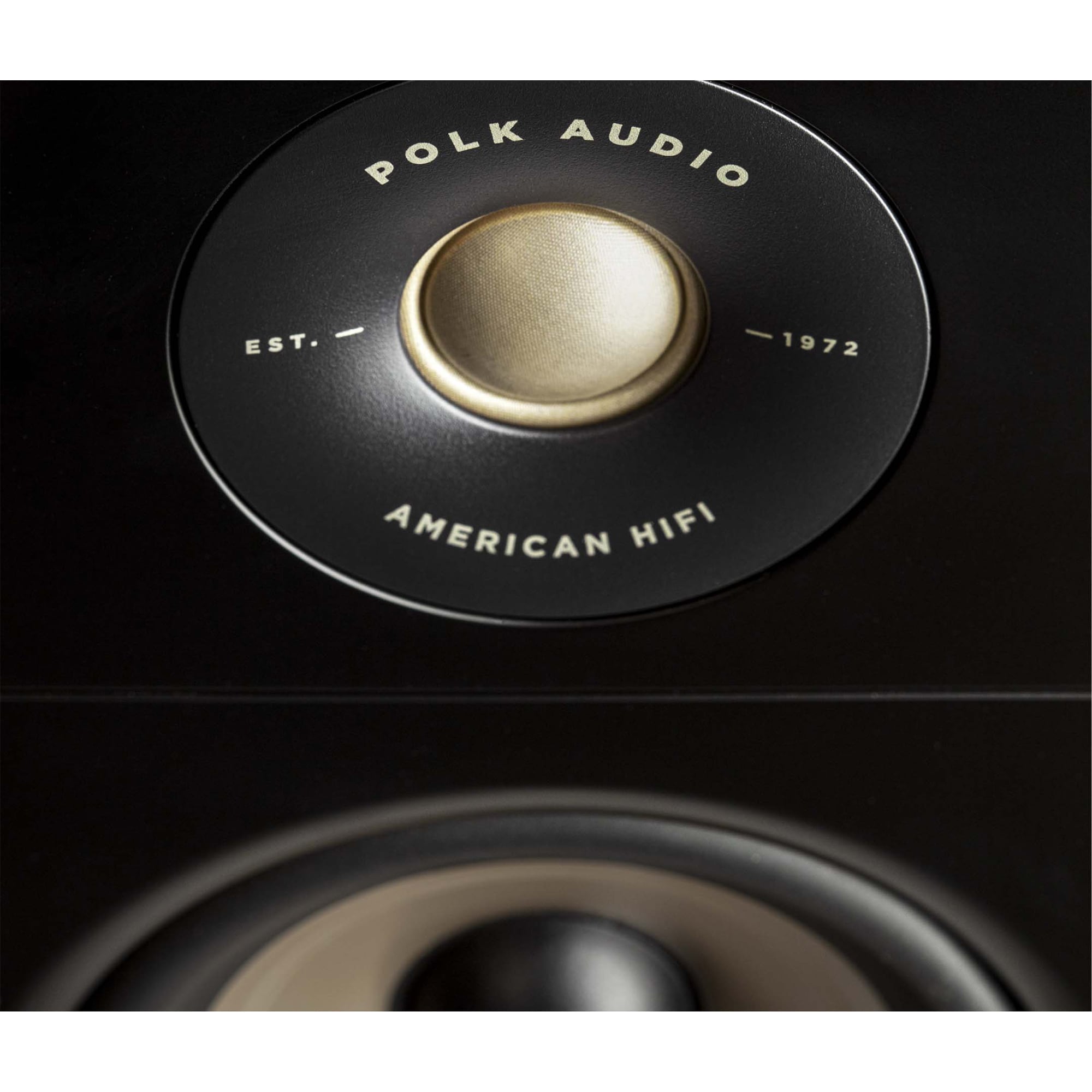 Polk Signature Elite ES10 High Quality Wall-Mountable Satellite Surround Speakers (Pair) - Black, Black, hires