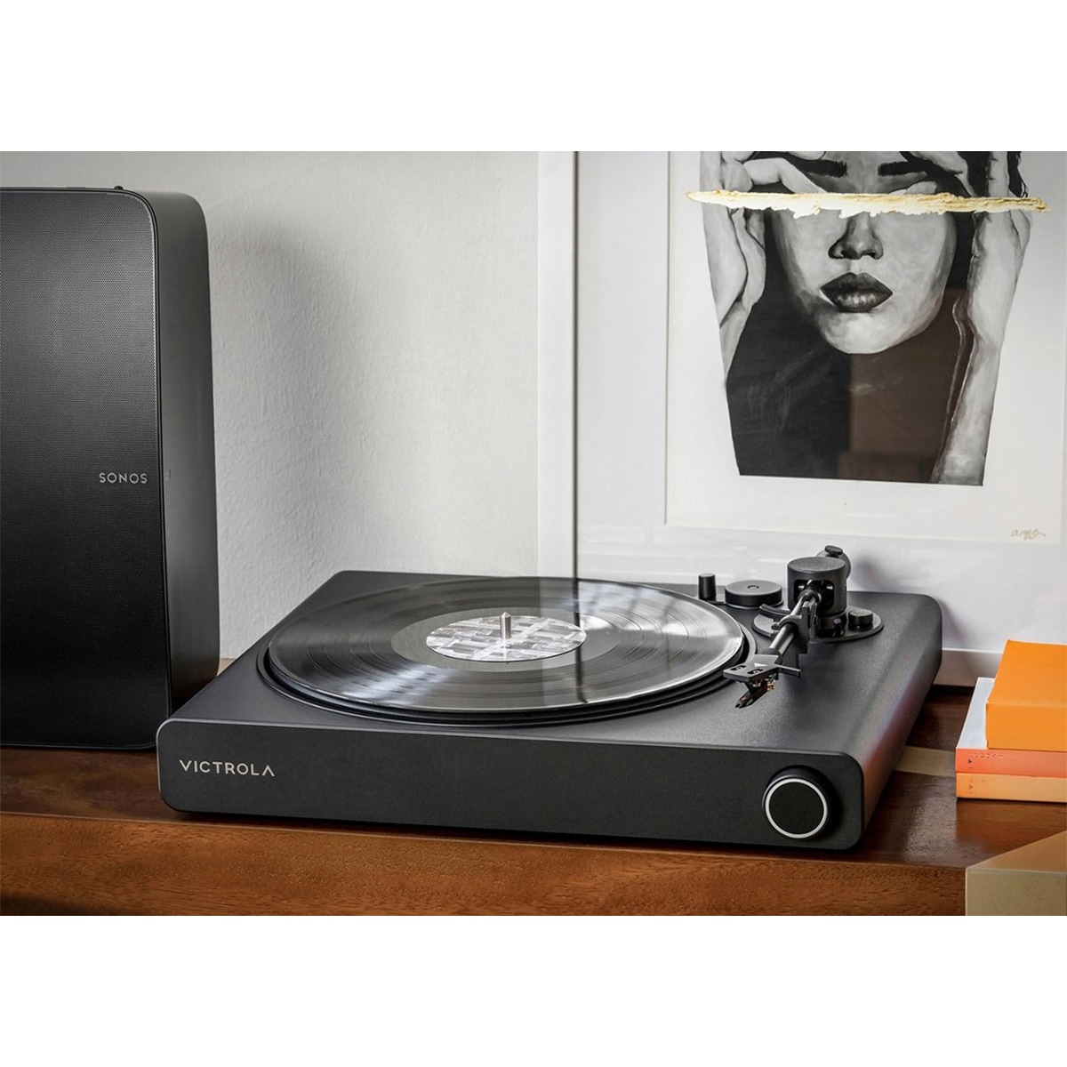 Victrola Stream Turntable - Onyx (Works with Sonos), , hires