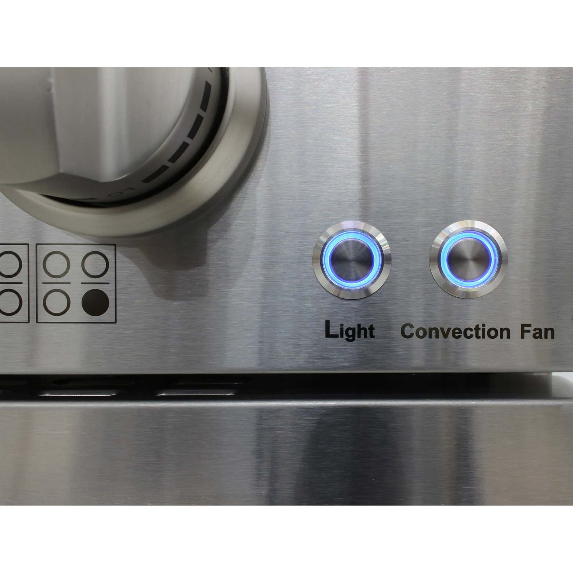 Brama 48 in. 6.7 cu. ft. Standard Convection Double Oven Dual Fuel Range with 8 Sealed Burners & Grill - Stainless Steel, , hires