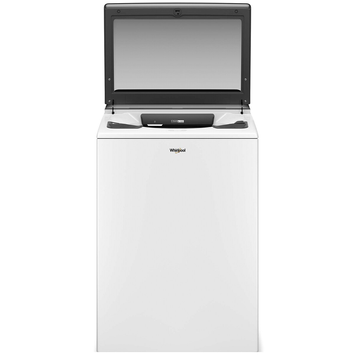 Whirlpool 27 in. 5.3 cu. ft. Smart Top Load Washer with 2-in-1 Removable Agitator & Sanitize with Oxi - White, White, hires