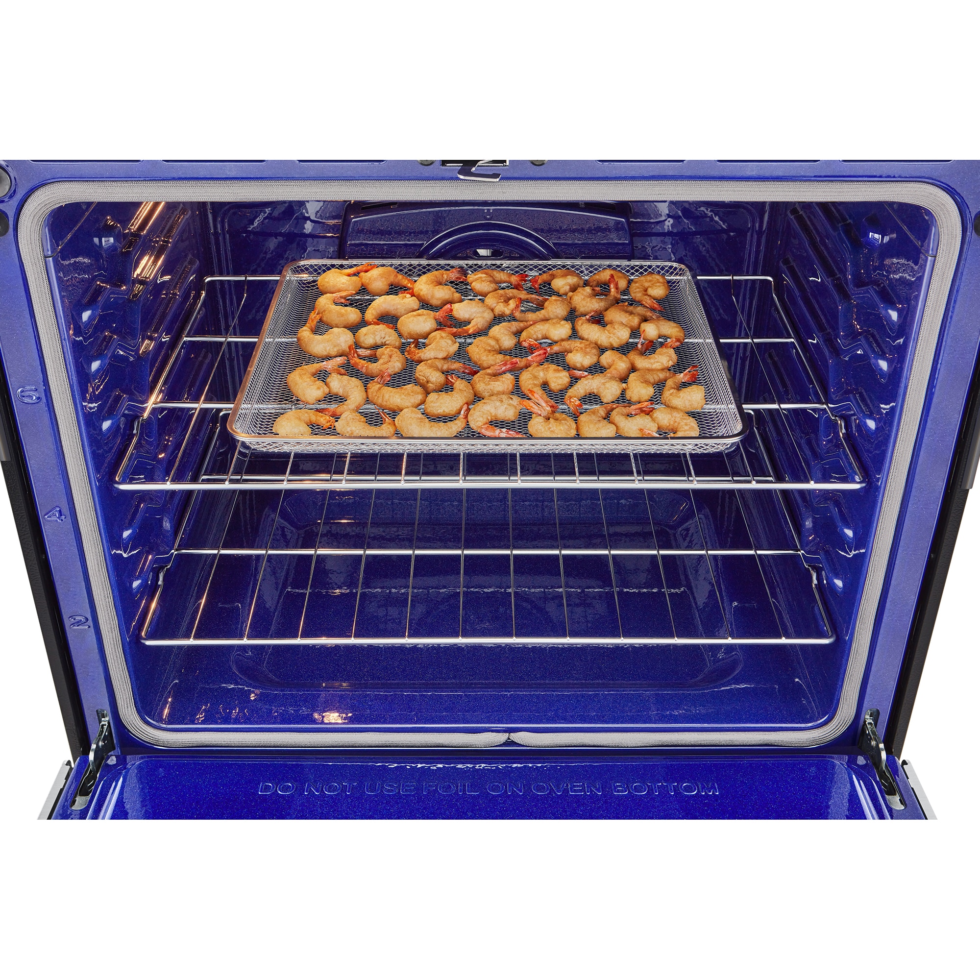 LG 30 in. 6.3 cu. ft. Smart Air-Fry True European Convection Electric Range with Radiant Burners PrintProof Stainless Steel, , hires