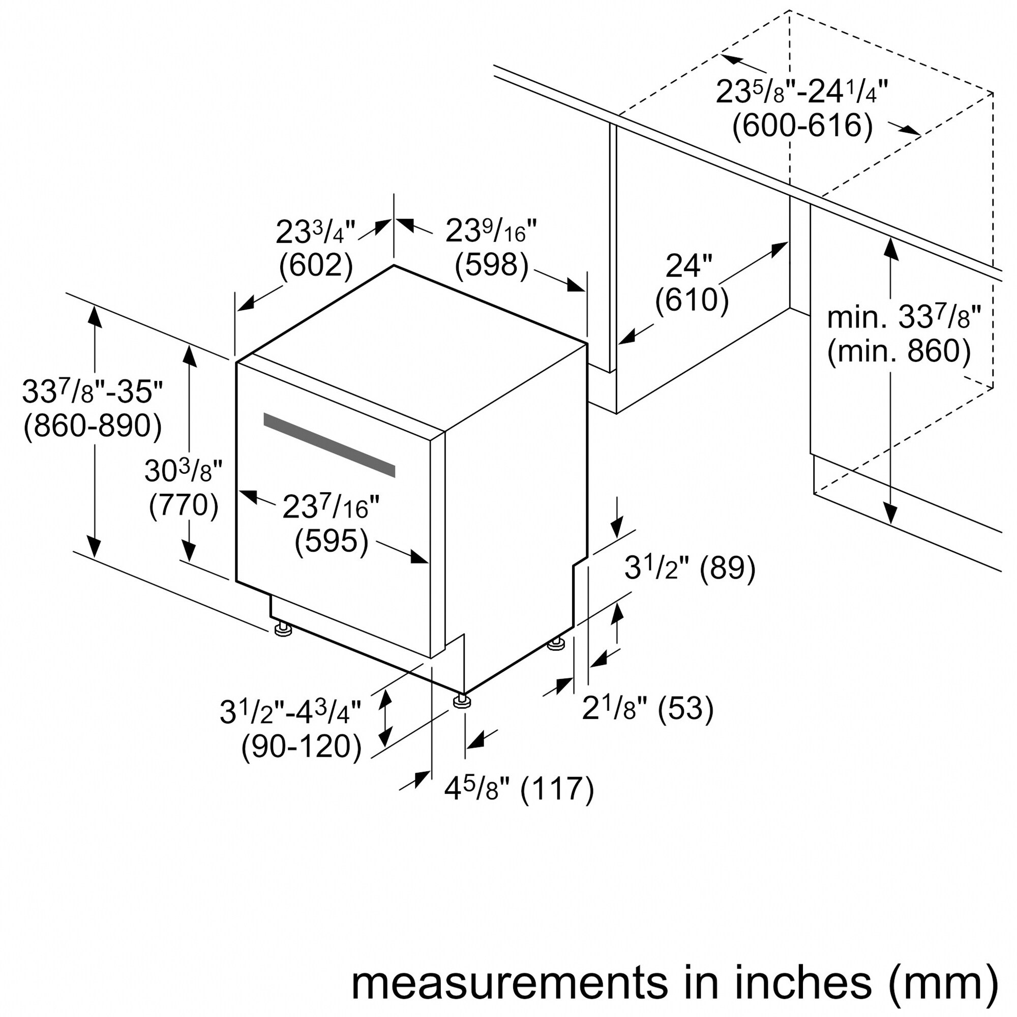 Bosch 800 Series 24 in. Top Control Smart Dishwasher with 42 dBA Sound Level, 3rd Rack, CrystalDry & Pocket Handle - Stainless Steel, , hires