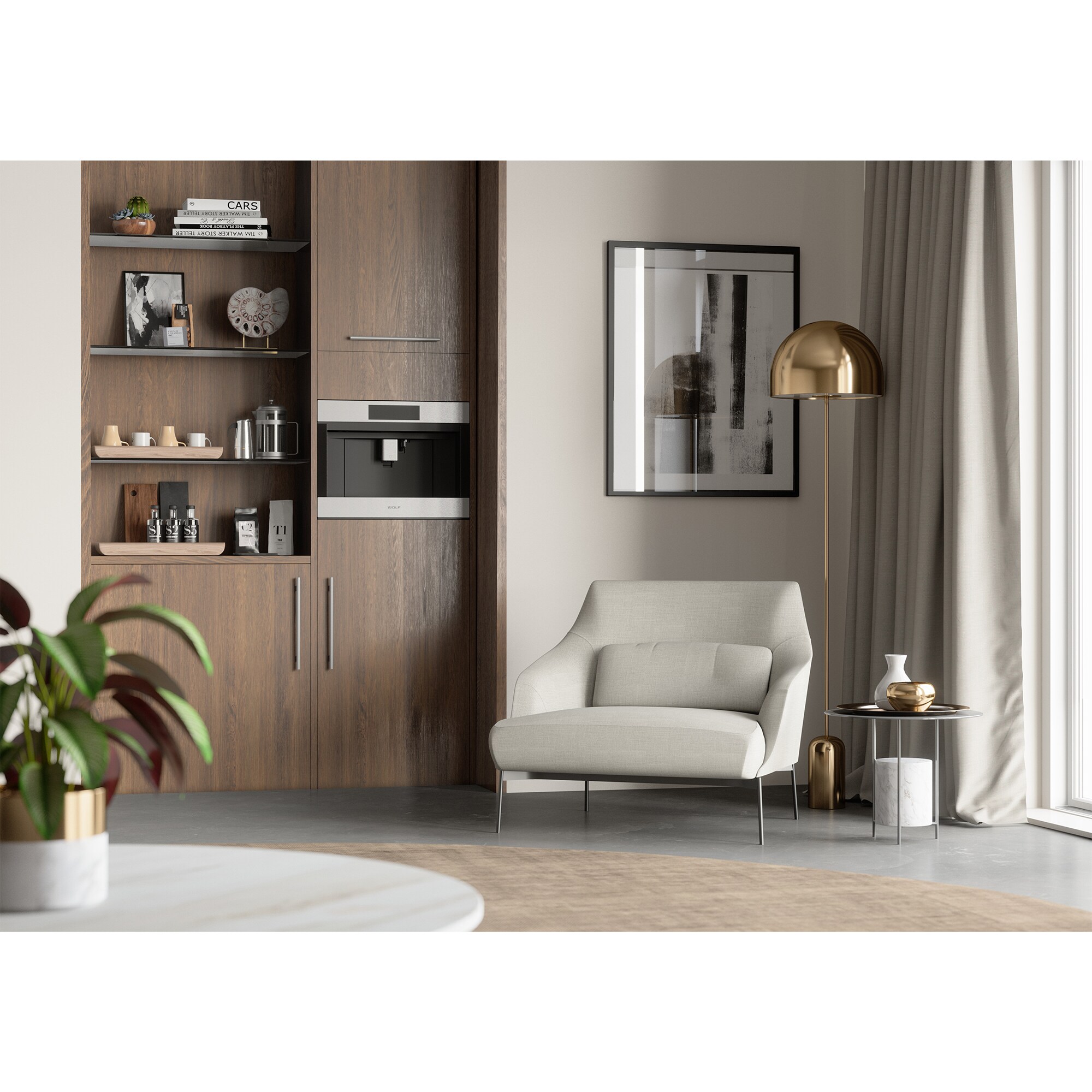 Wolf E Series Transitional Coffee System - Stainless Steel, , hires