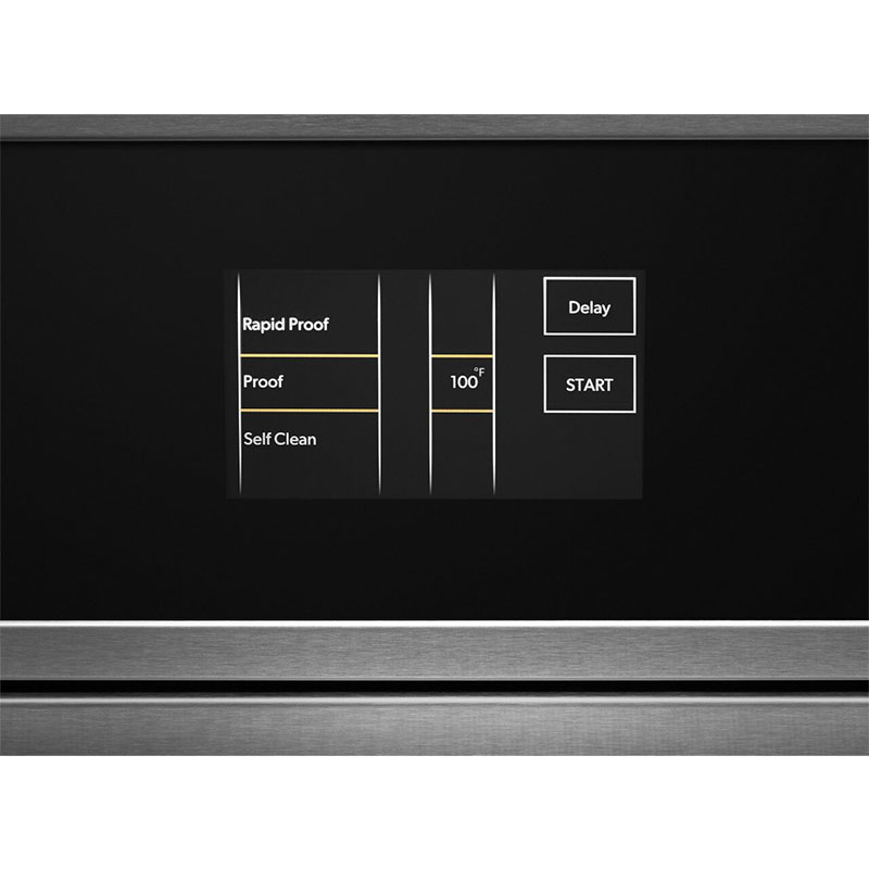 JennAir Noir 27 in. 5.7 cu. ft. Speed Electric Microwave/Wall Oven Combo with Standard Convection & Sensor Cooking - Floating Glass Black, , hires