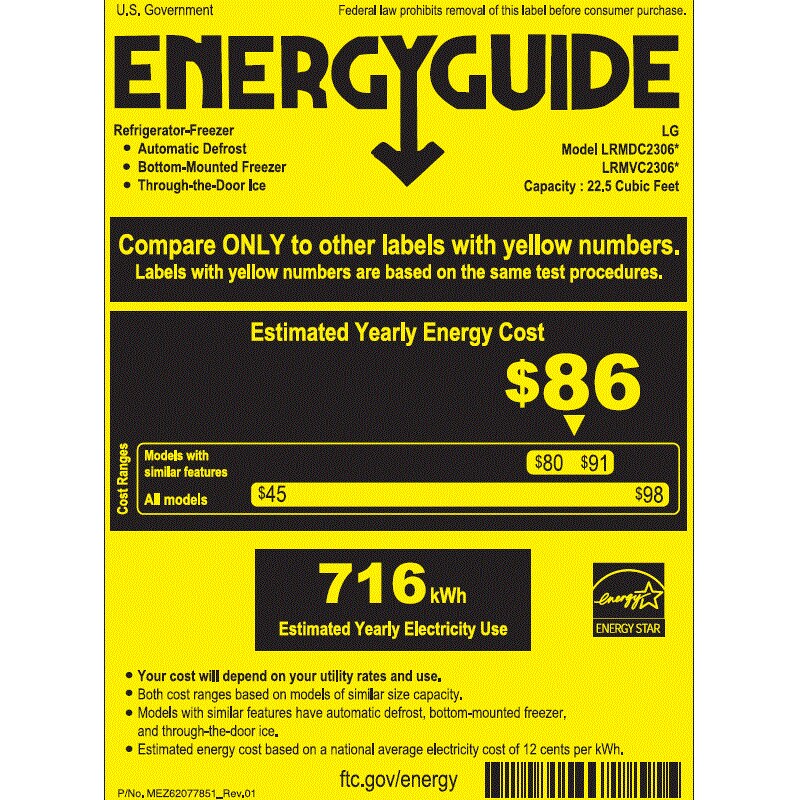 LG InstaView 36 in. 22.5 cu. ft. Smart Counter Depth 4-Door French Door Refrigerator with Ice & Water Dispenser - PrintProof Black Stainless Steel, PrintProof Black Stainless Steel, hires