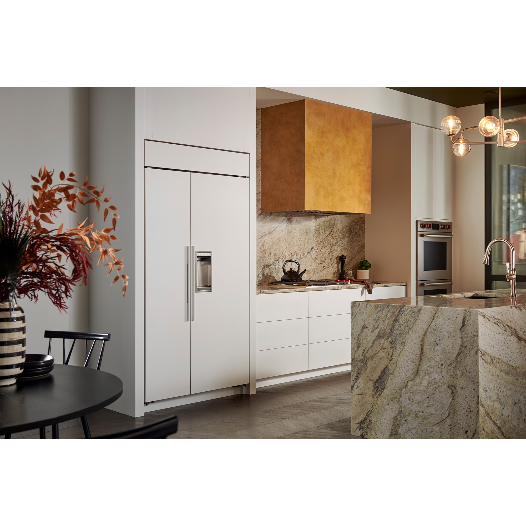 Sub-Zero Classic 42 in. 23.9 cu. ft. Built-In Smart Counter Depth Side-by-Side Refrigerator with Ice & Water Dispenser - Custom Panel Ready, , hires