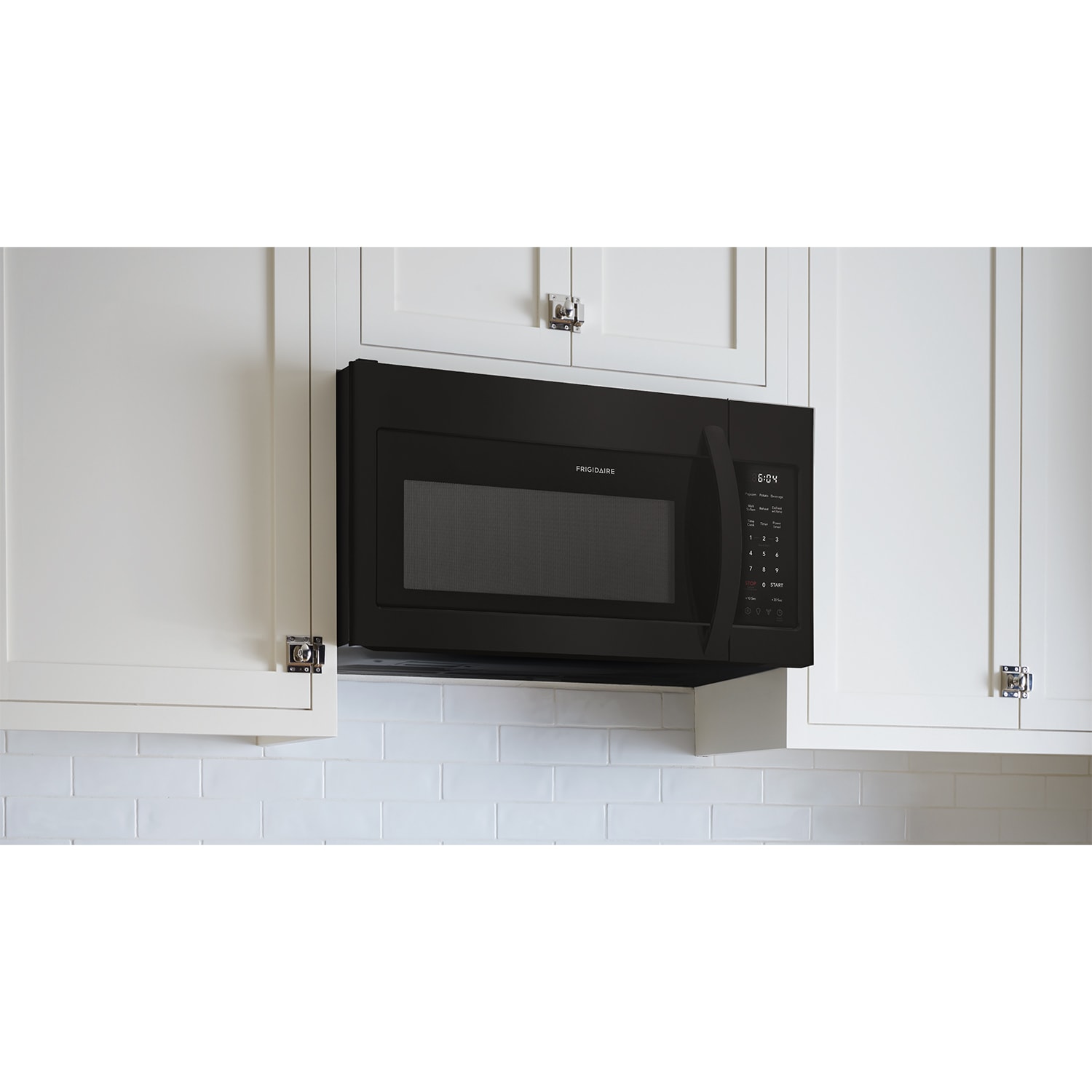 Frigidaire 30 in. 1.8 cu. ft. 1000W Over-the-Range Microwave with 300 CFM - Black, Black, hires