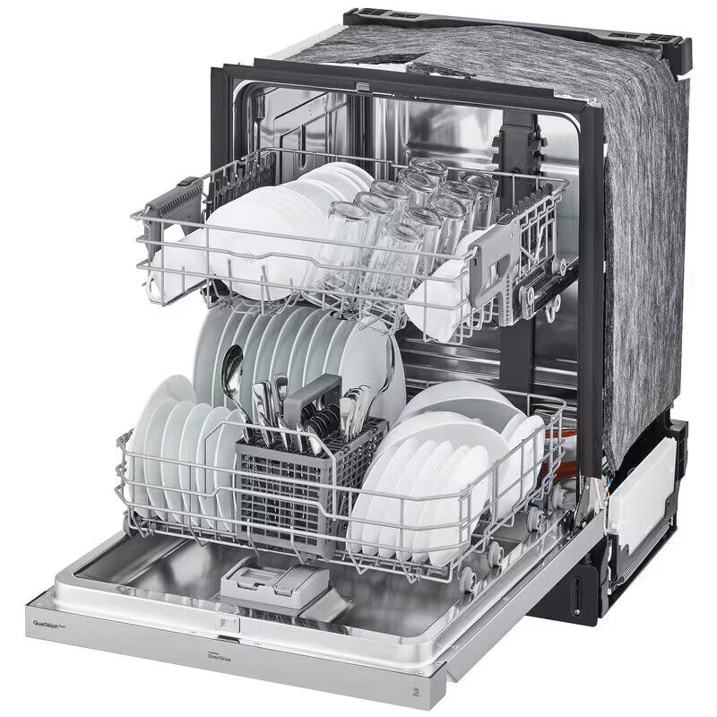 LG 24 in. Smart BuiltIn Dishwasher with Digital Control, 48 dBA Sound Level, 14 Place Settings