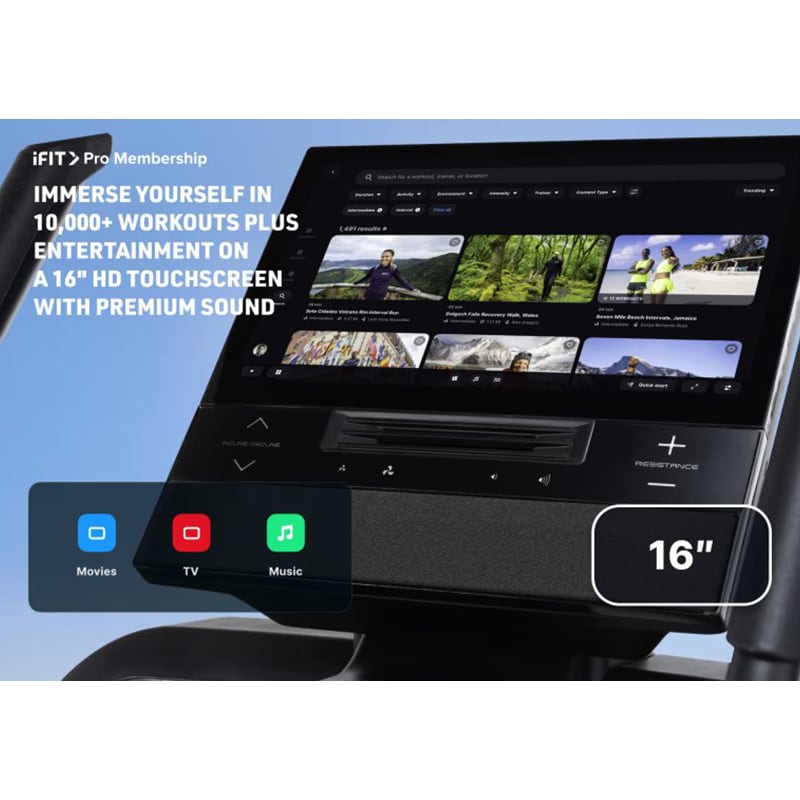 Nordictrack X16 Elliptical, , hires