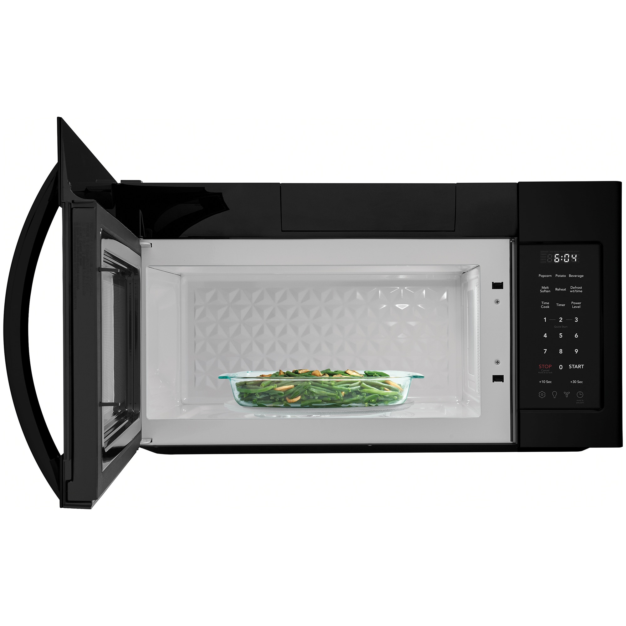 Frigidaire 30 in. 1.8 cu. ft. 1000W Over-the-Range Microwave with 300 CFM - Black, Black, hires
