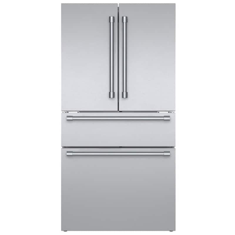 Thermador 36 in. 20.4 cu. ft. Smart Counter Depth 4-Door French Door Refrigerator with Internal Water Dispenser - Stainless Steel, , hires