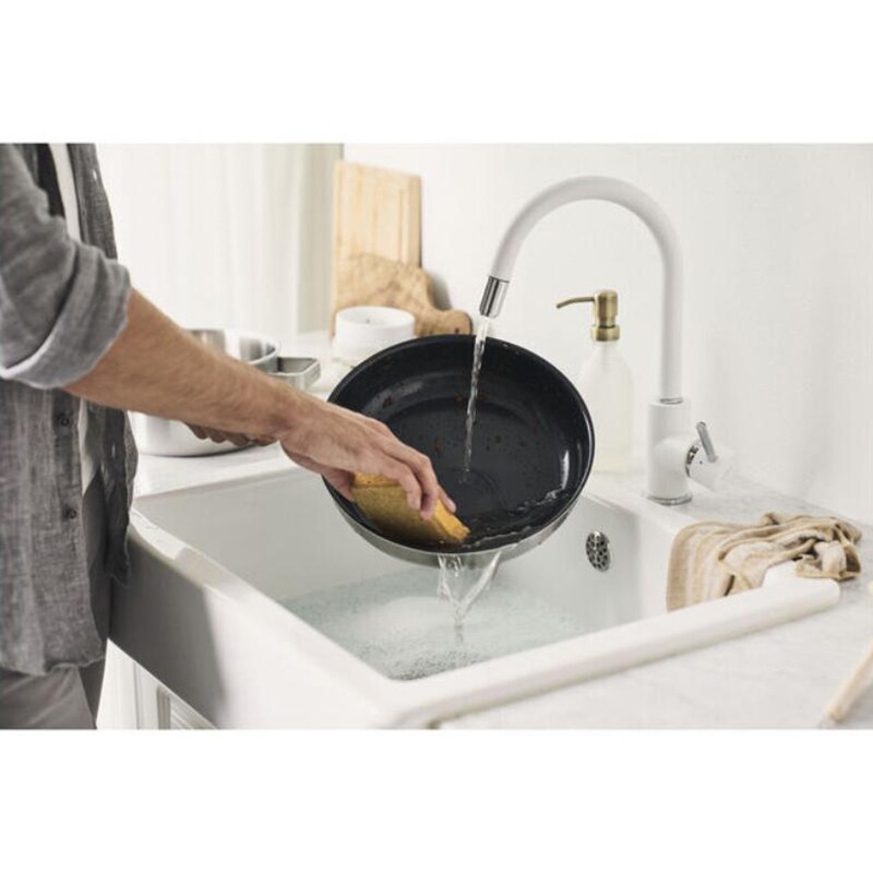 Zwilling Pure 9.5 in. Stainless Steel Ceramic Nonstick Fry Pan - Grey, Grey, hires