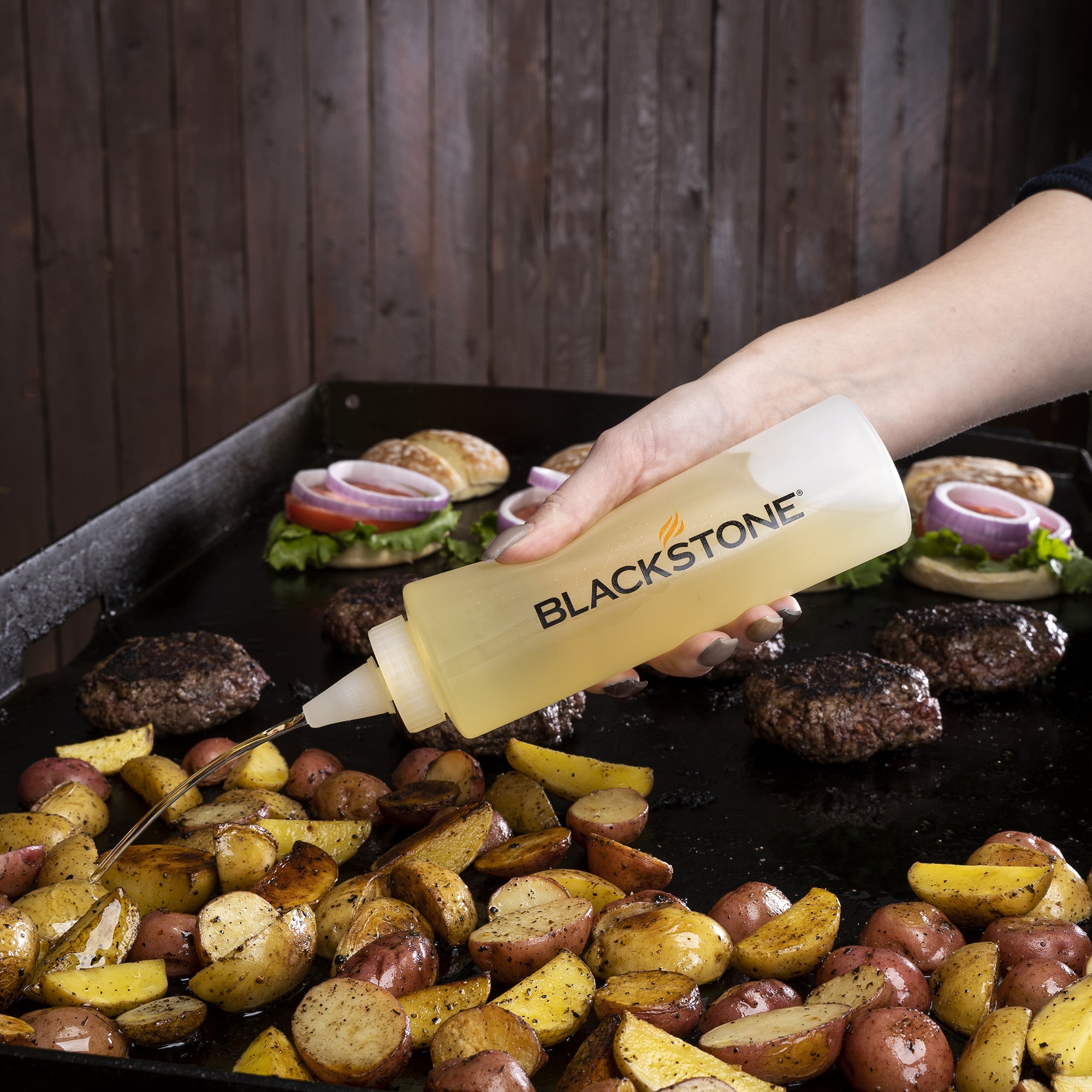 Blackstone 5 Piece Griddle Essentials Tool Kit, , hires