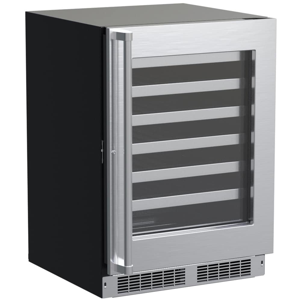 Marvel Professional Series 24 in. Undercounter Wine Cooler with Single Temperature Zone & 48 Bottle Capacity - Stainless Steel, , hires