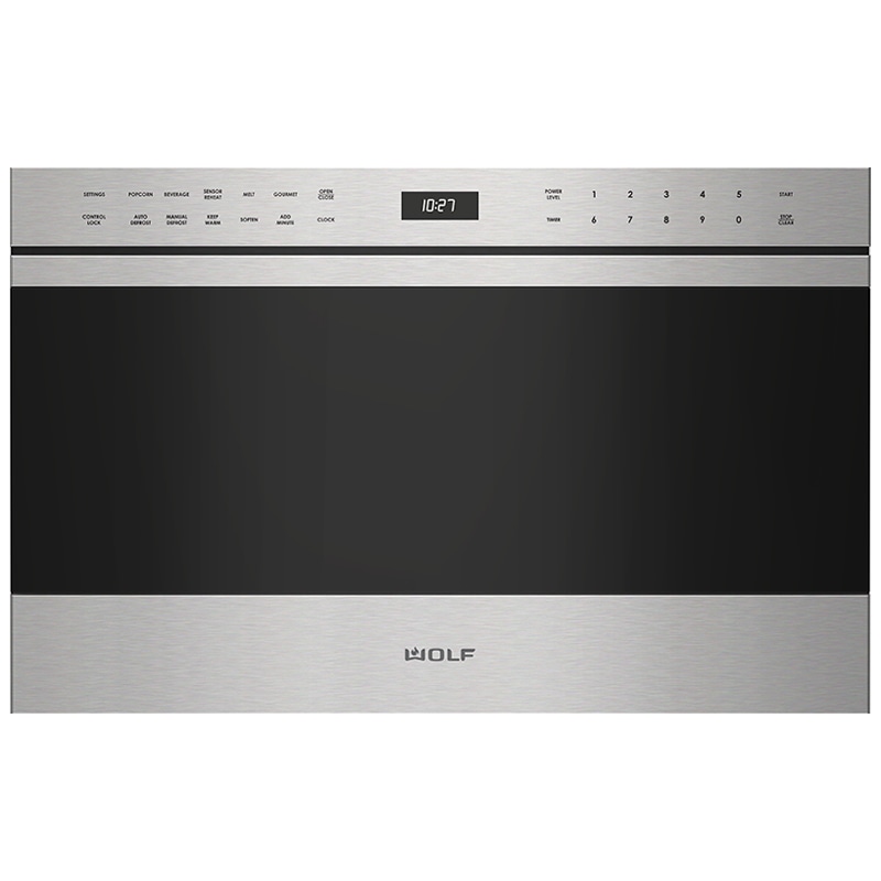 Wolf 24" 1.2 Cu. Ft. BuiltIn Microwave Drawer Stainless