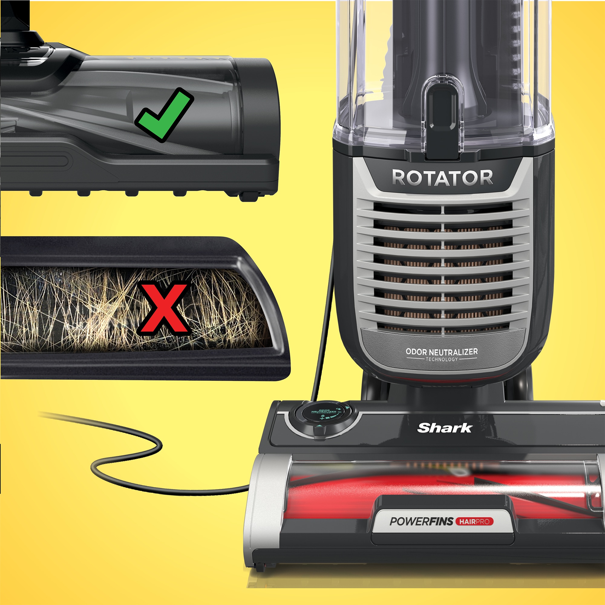 Shark Lift-Off Bagless Pet Upright Vacuum with HEPA Filter & 2 Additional Tools, , hires