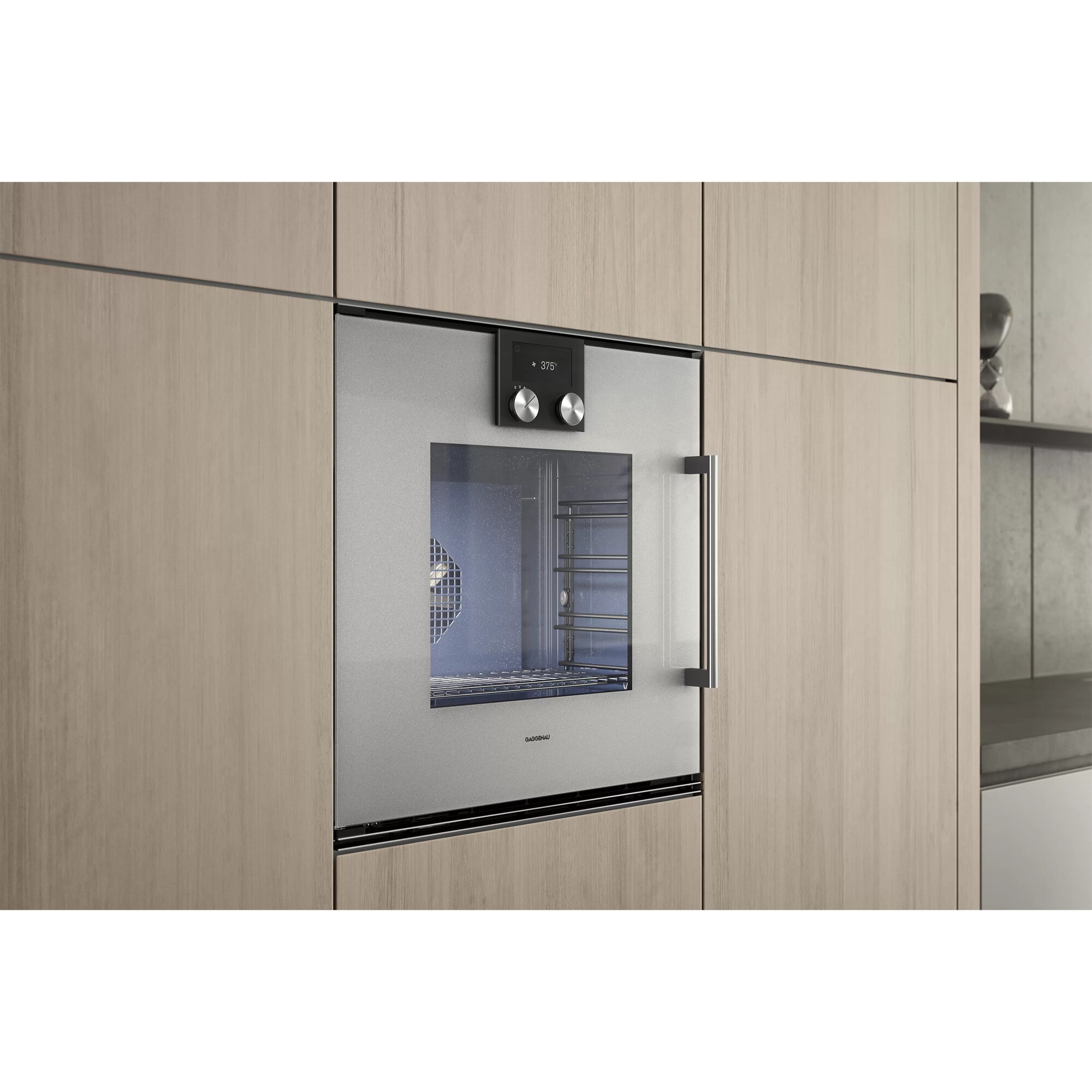 Gaggenau 200 Series 24 in. 3.1 cu. ft. Smart Electric Single Wall Oven with Standard Convection - Stainless Steel, , hires