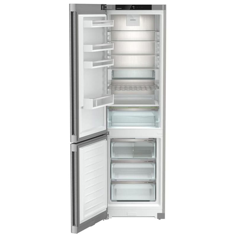 Liebherr 24 in. 12.8 cu. ft. Left-Hinged Counter Depth Bottom Freezer Refrigerator - Stainless Steel, , hires