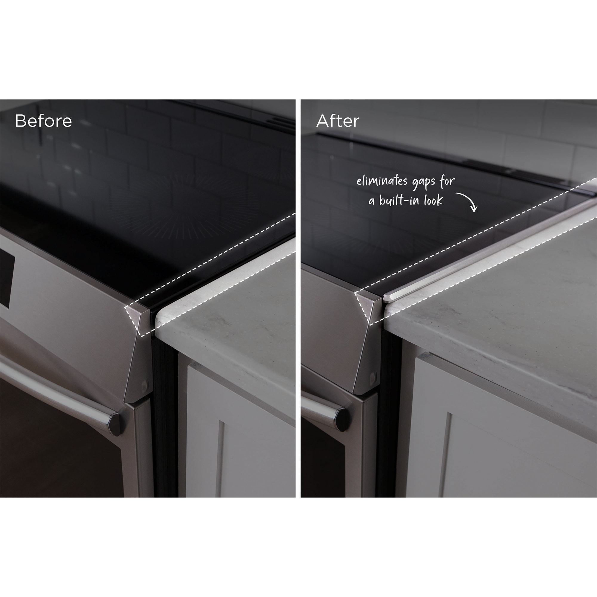 Frigidaire Front Control Freestanding Range 3-Piece Trim Kit, , hires