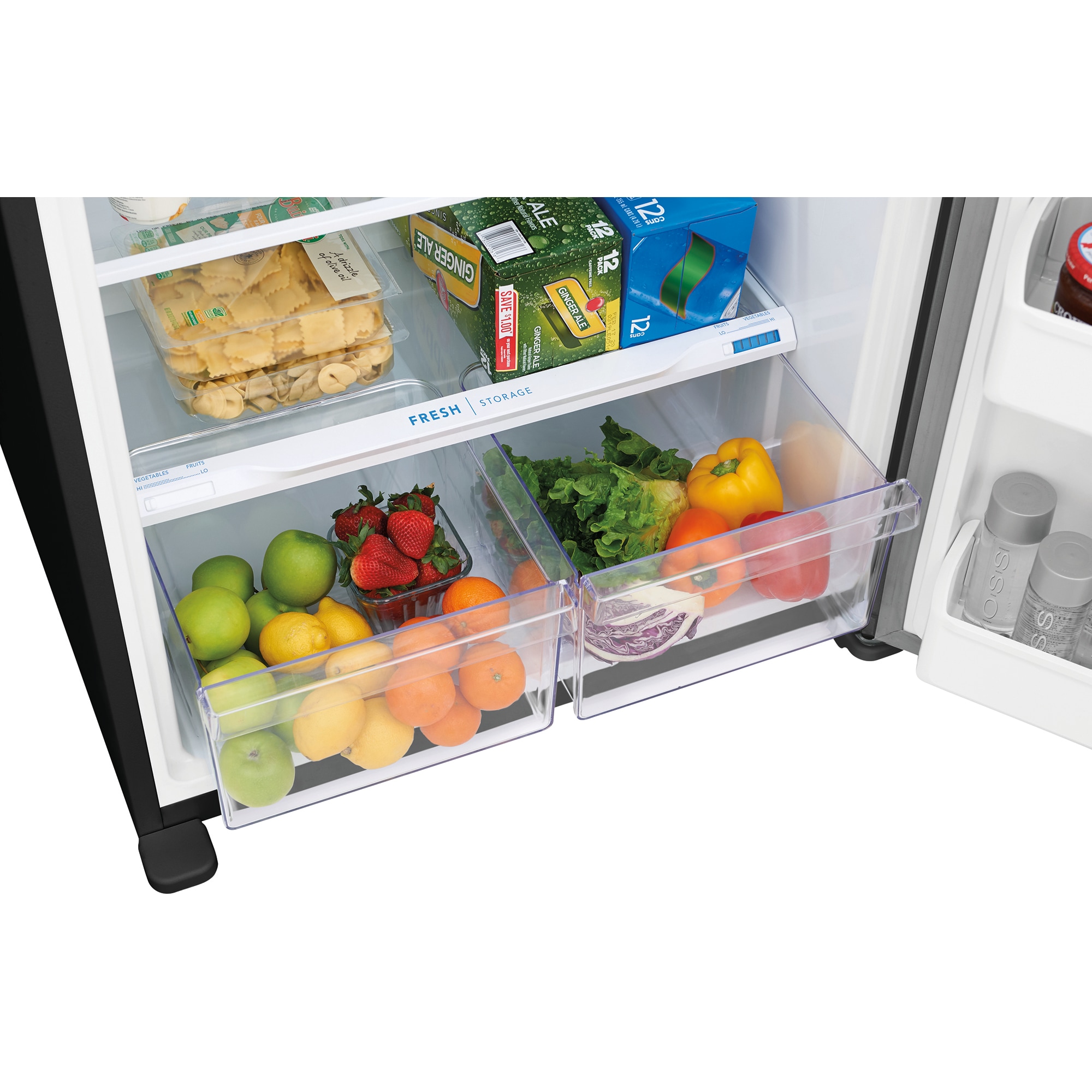 Frigidaire 30 in. 18.3 cu. ft. Garage Ready Top Freezer Refrigerator - Stainless Steel, Stainless Steel, hires