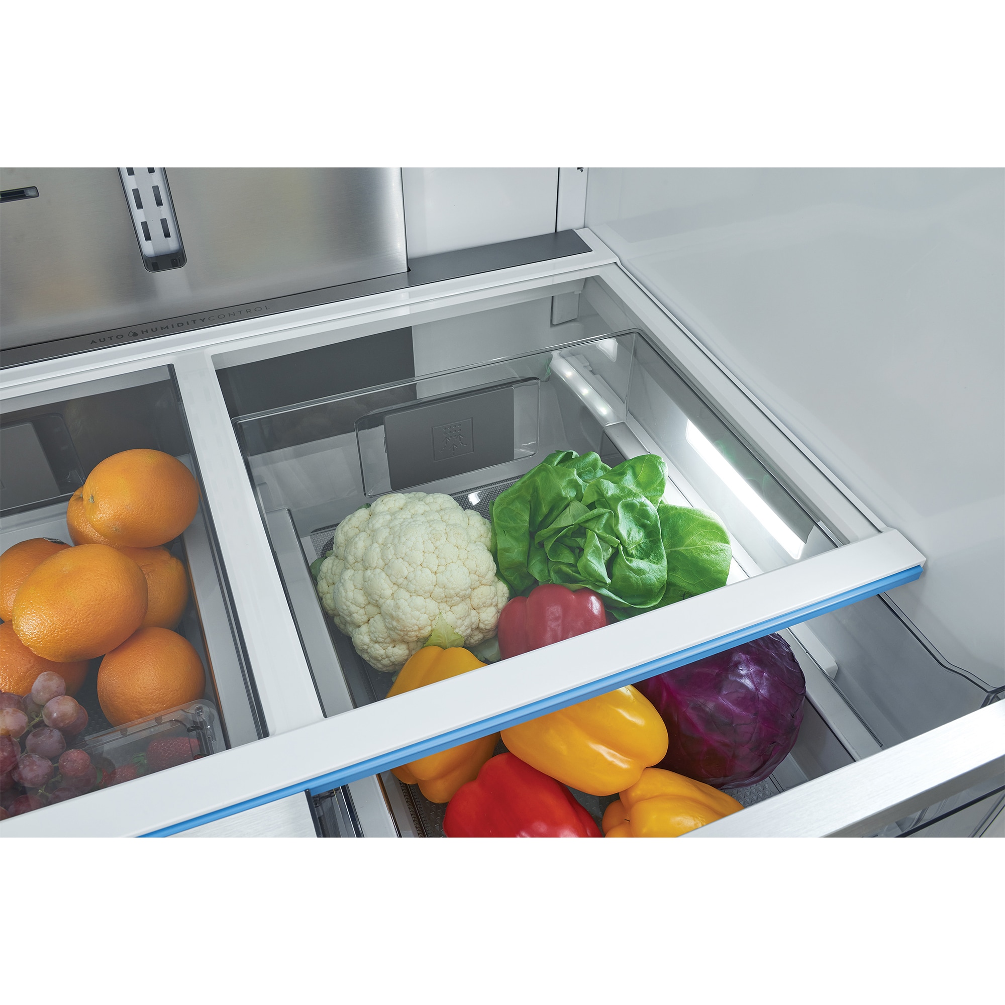 Frigidaire Professional 36 in. 27.8 cu. ft. French Door Refrigerator with Ice & Water Dispenser - Stainless Steel, , hires