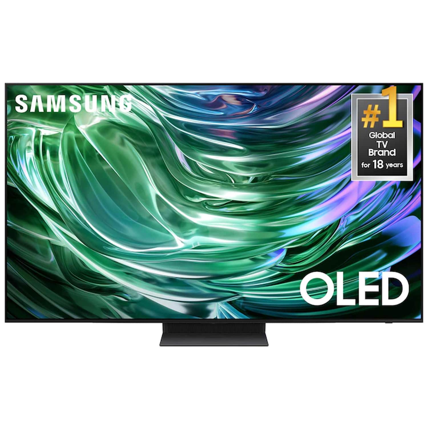 Samsung - 65" Class S90D Series OLED 4K UHD Smart Tizen TV, , hires