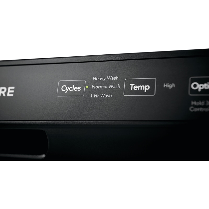 Frigidaire 24 in. Front Control Dishwasher with 55 dBa Sound Level & Pocket - Stainless Steel, Stainless Steel, hires