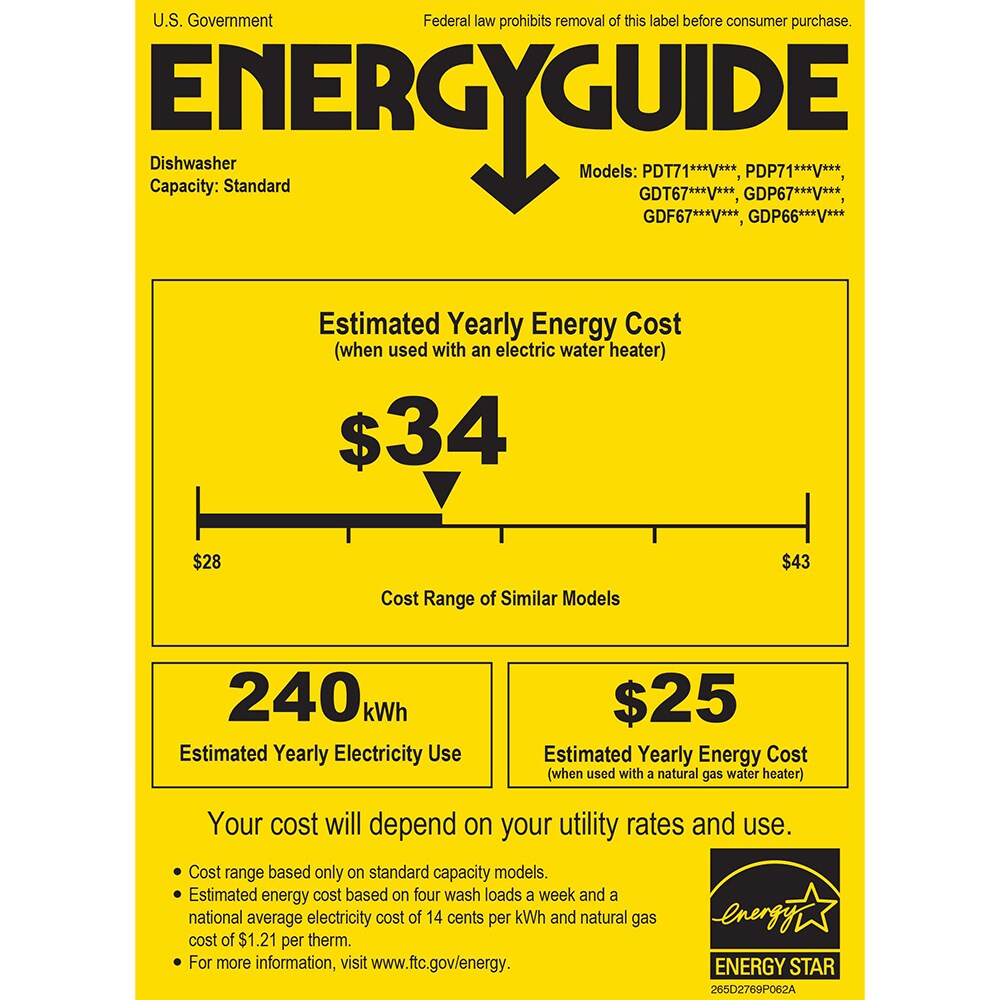 GE 24 in. Top Control Flush-Mount Dishwasher with 45 dBa Sound Level, 3rd-Rack & Dry Boost - Fingerprint Resistant Stainless, Fingerprint Resistant Stainless, hires