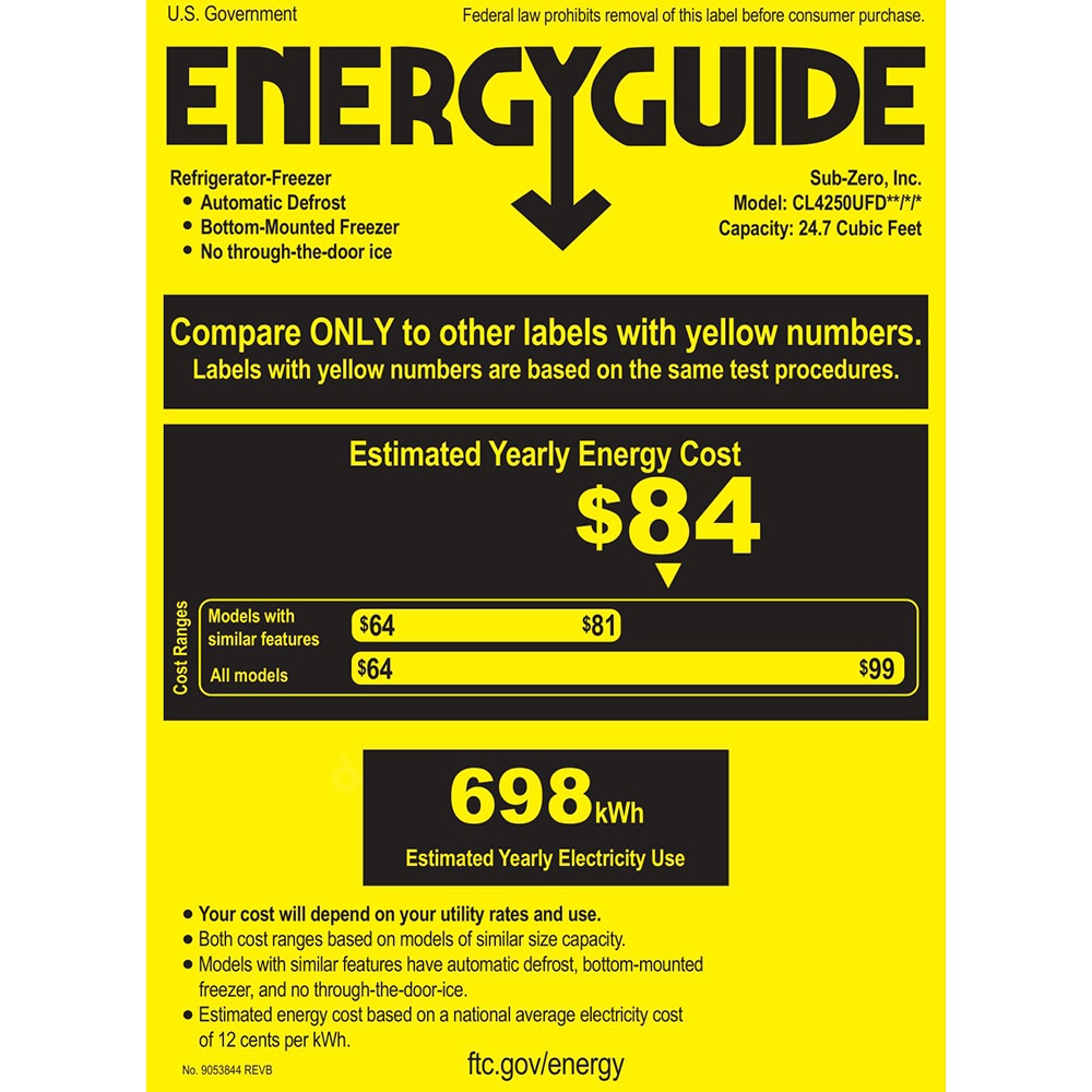 Sub-Zero Classic Series 42 in. Built-In 24.7 cu. ft. Smart French Door Refrigerator with Tubular Handles & Internal Filtered Water Dispenser - Stainless Steel, , hires