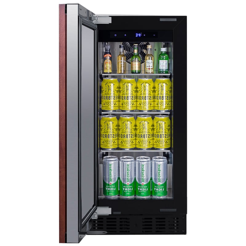 Summit 15 in. 1.7 cu. ft. Undercounter Refrigerator - Custom Panel Ready, , hires