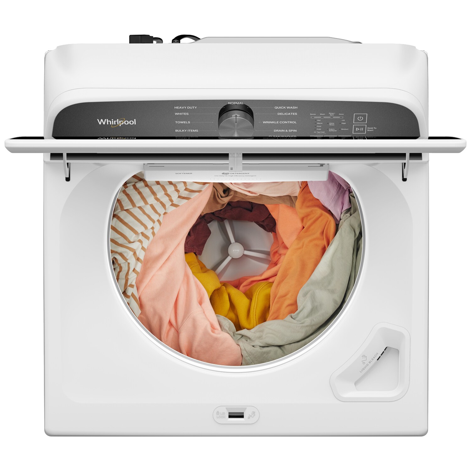 Whirlpool 27 in. 5.3 cu. ft. Top Load Washer - White, White, hires