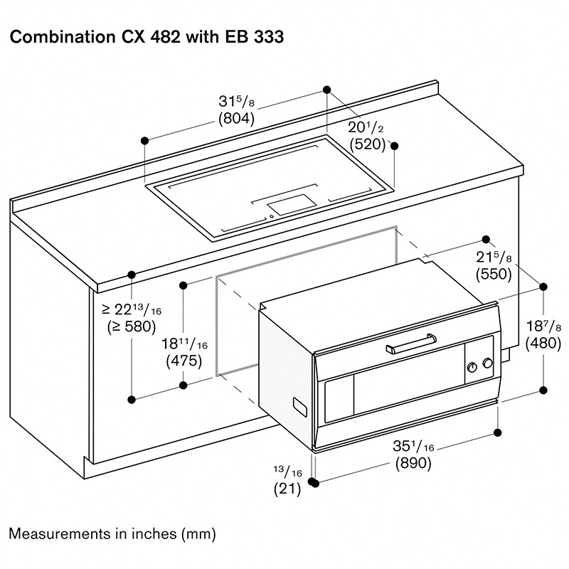 Gaggenau 36 in. 3.6 cu. ft. Smart Electric Single Wall Oven with Standard Convection - Stainless Steel, , hires
