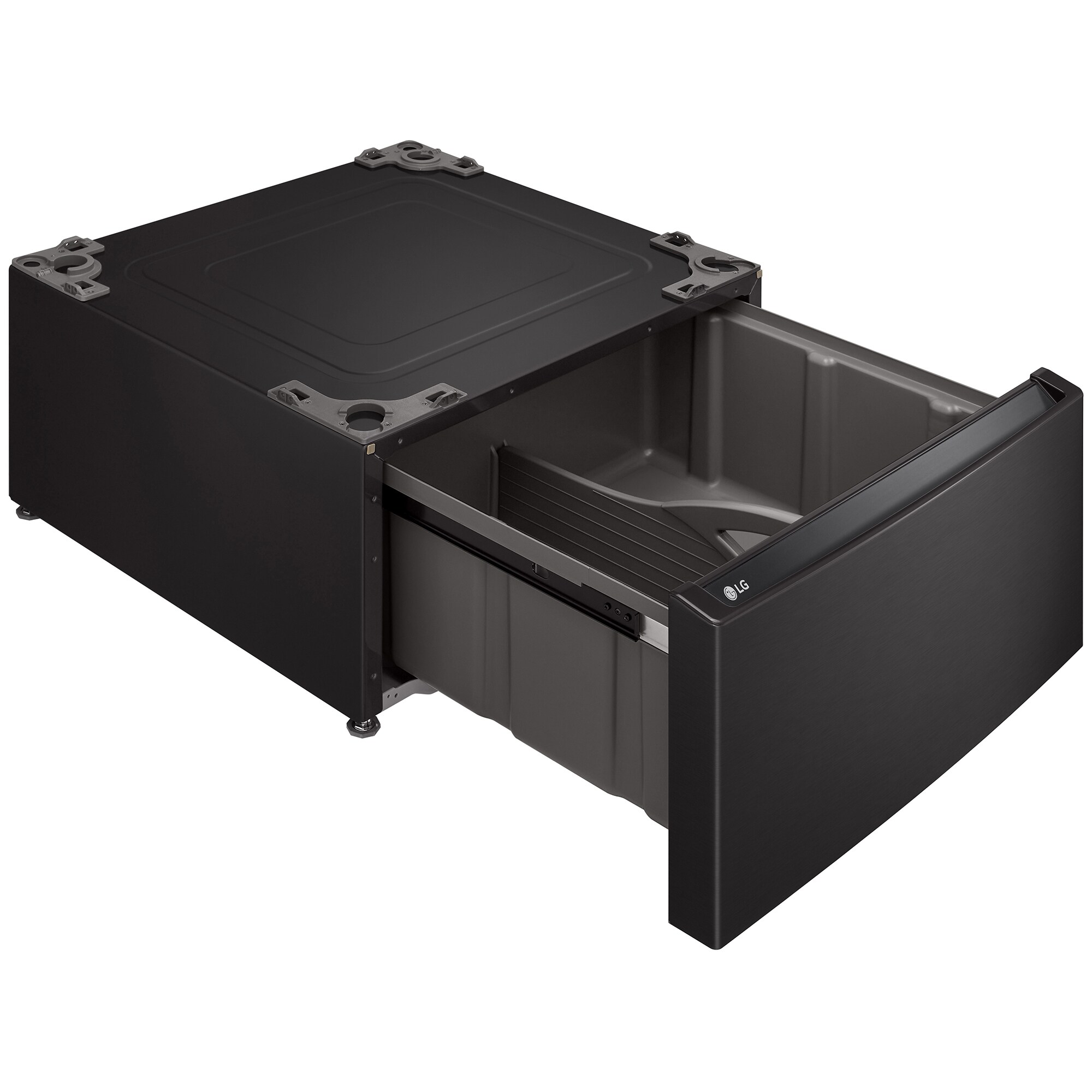 LG 27 in. Pedestal Storage Drawer for Washers Black P.C. Richard & Son